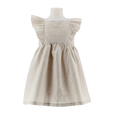 Robe beige avec fibre argentée - Fille - OKAÏDI - Taille 10 ans - Photo 0