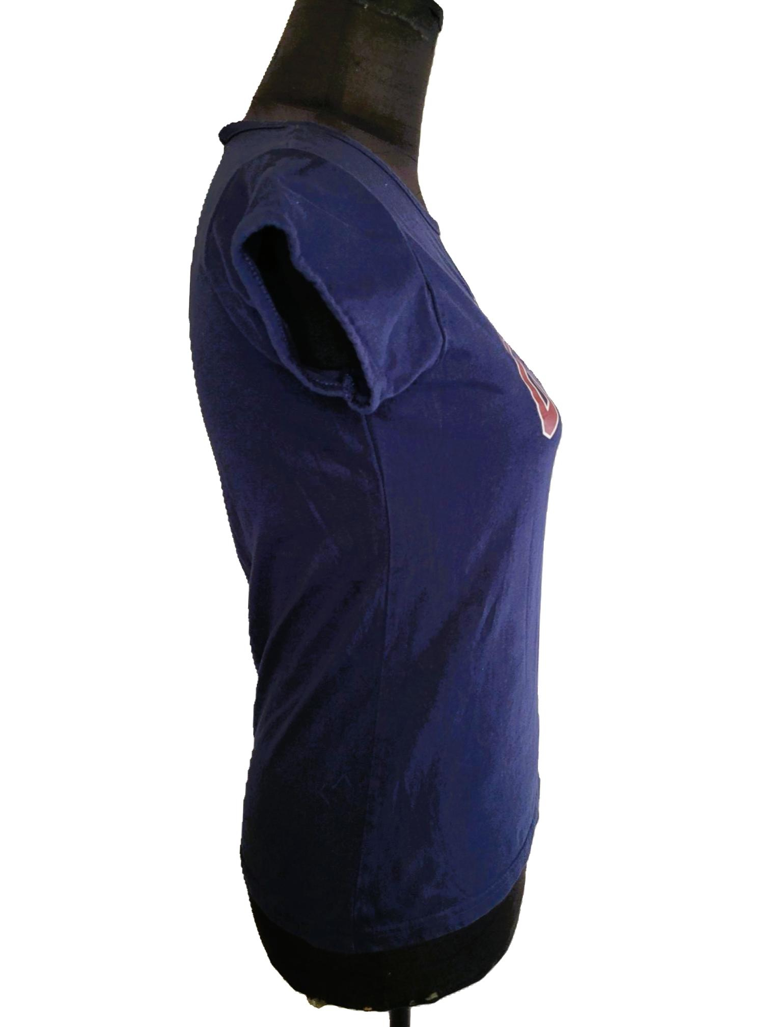 T-shirt bleu marine Oxford University - Taille S - Photo 1