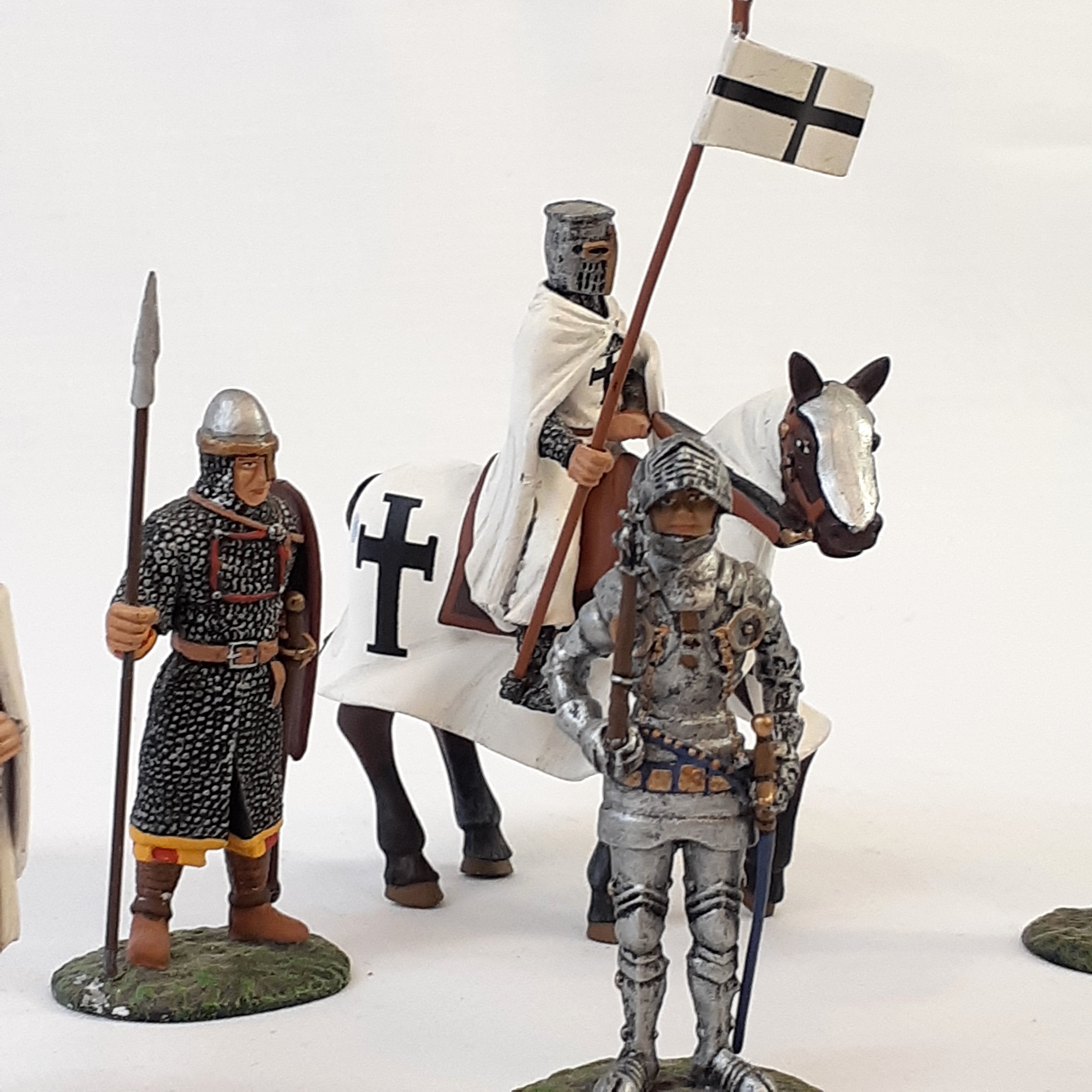Soldats en plomb moyen-âge Bon état - Vue 4 - 