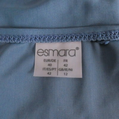 Bas de maillot de bain bleu - femme - Esmara - taille 42 - Photo 3