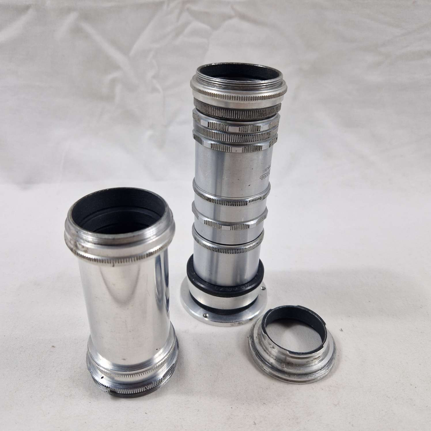 Tube extension Chrome Vintage pour Camera ou appareil photo Lhagee Dresden Bon état - Vue 11 - 