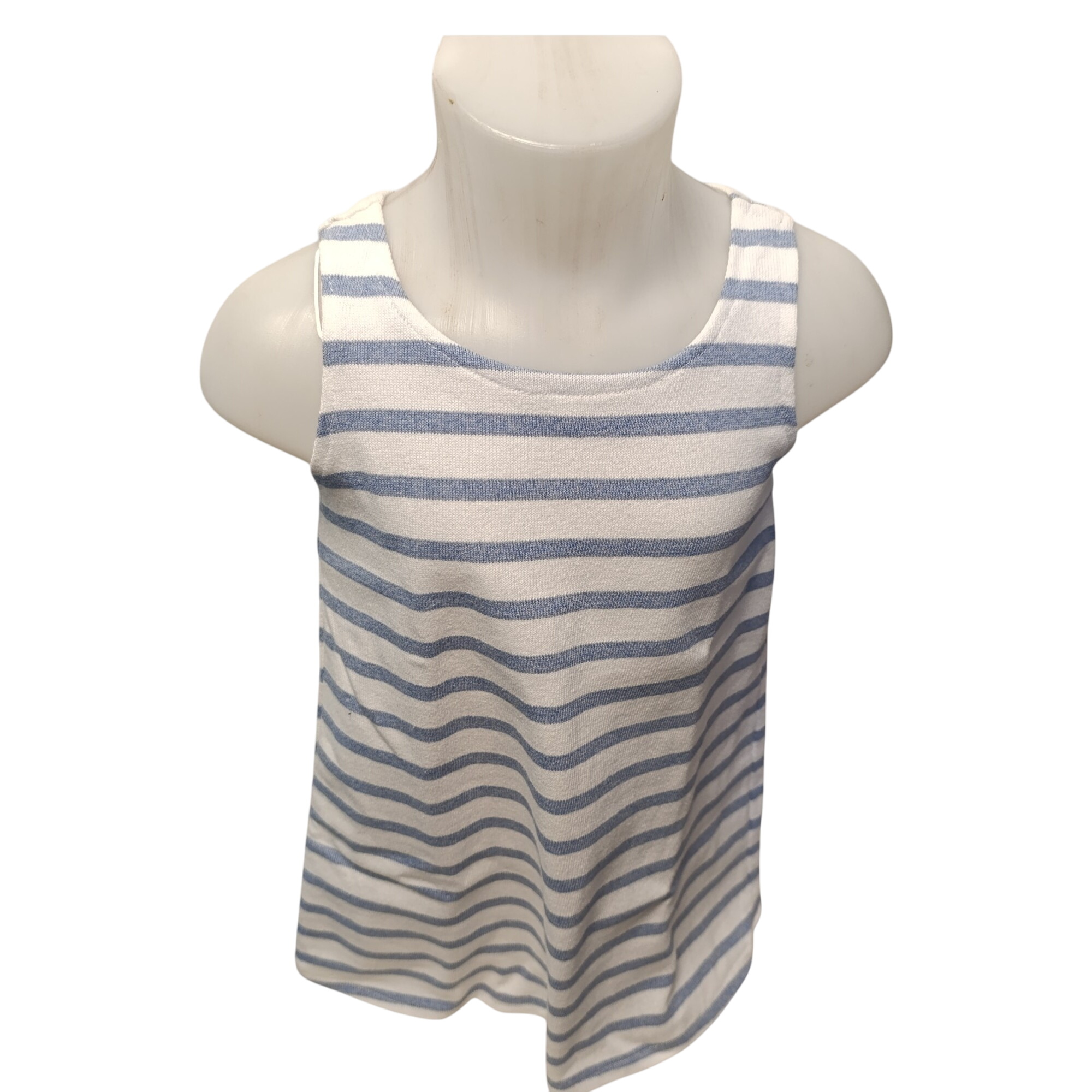 Robe blanche pour enfants (taille 2 ans ), fabriqué dans notre atelier Acsomur, à partir de tissu recyclé - Photo 0
