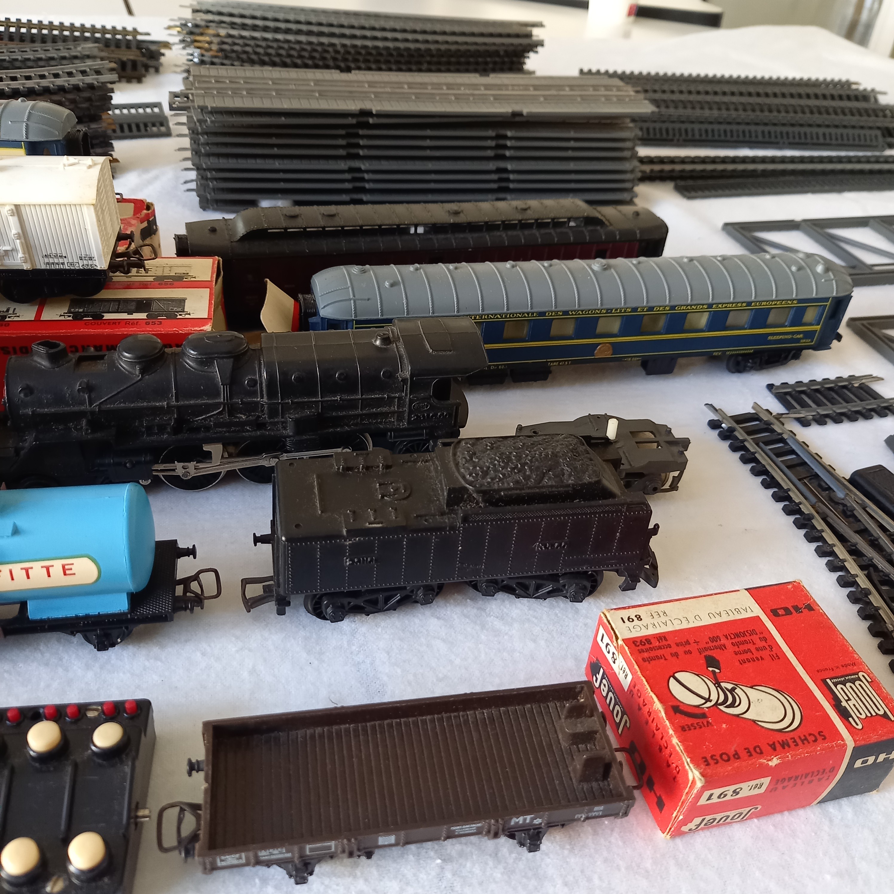 Vintage ancien train locomotive wagon Jouef Bon état - Vue 10 - 