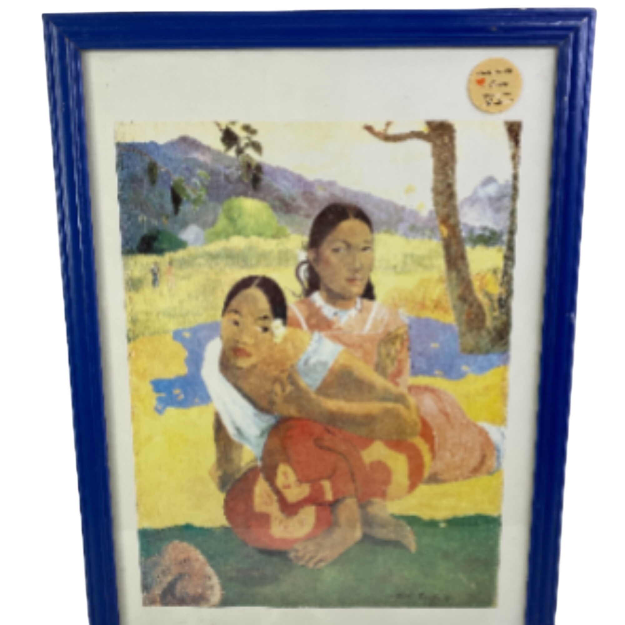 Acheter Cadre Paul Gauguin Quand Te Maries-Tu? État correct - 15,00 € Cadre Paul Gauguin Quand Te Maries-Tu? État correct - reconditionné disponible sur Label Emmaüs