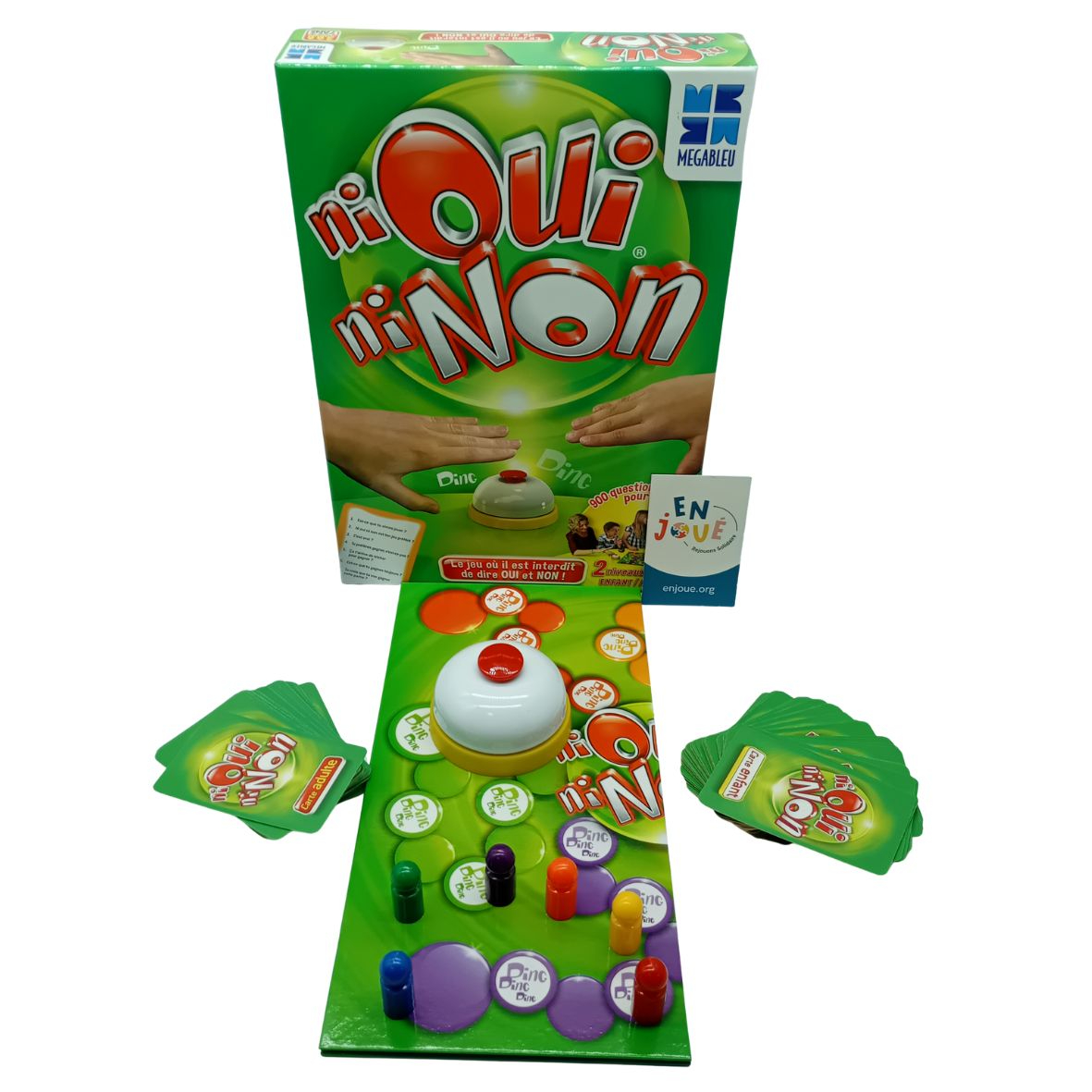 Voir photo 2 de Jeu de société - Ni Oui ni Non - Megableu - A partir de 7 ans. Jeu de société - Ni Oui ni Non - Megableu - A partir de 7 ans. Très bon état - Vue 2 -