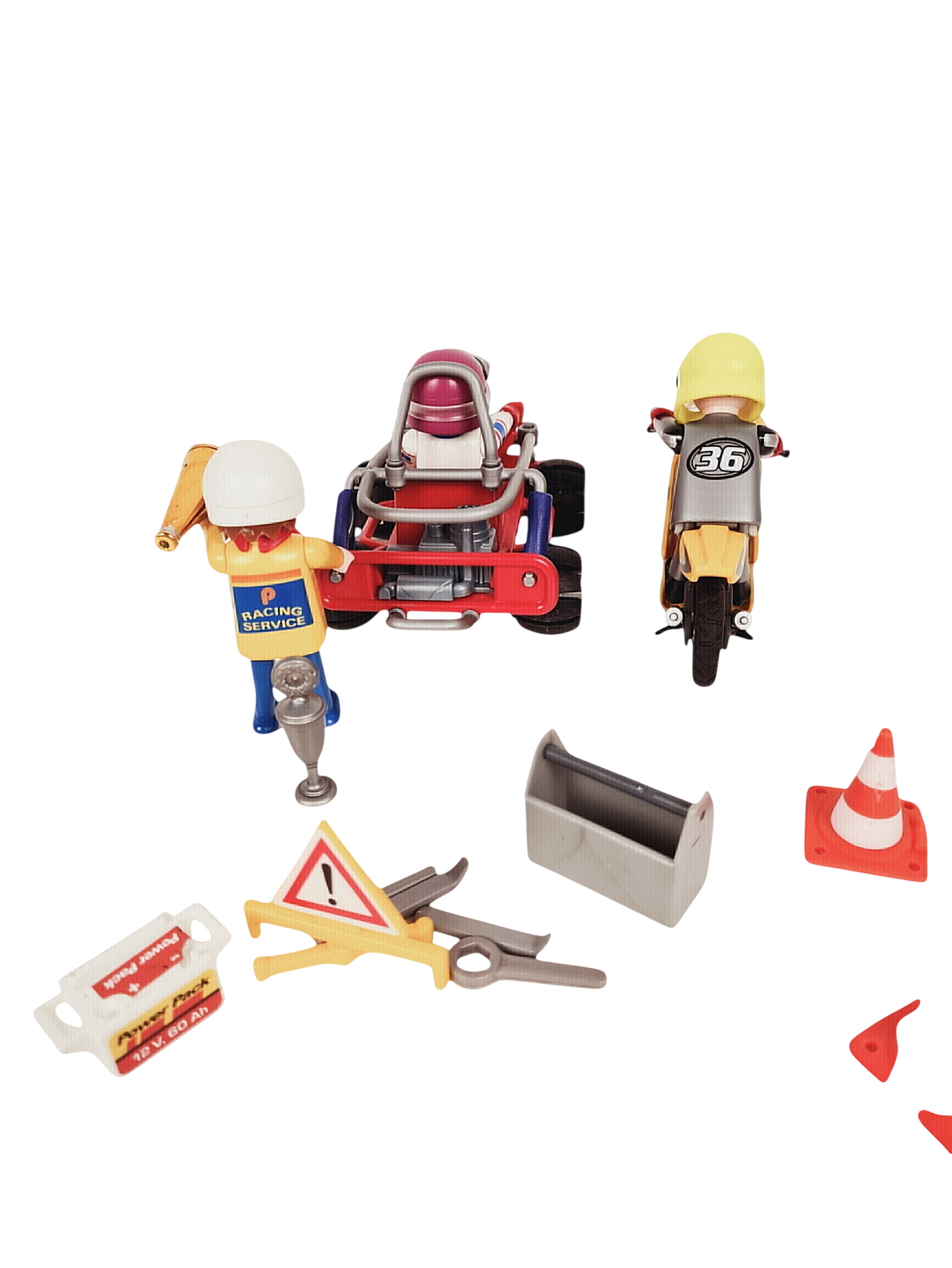 Playmobil - Buggy + moto avec figurines et accessoires - 4 ans +  Bon état -  reconditionné disponible sur Label Emmaüs