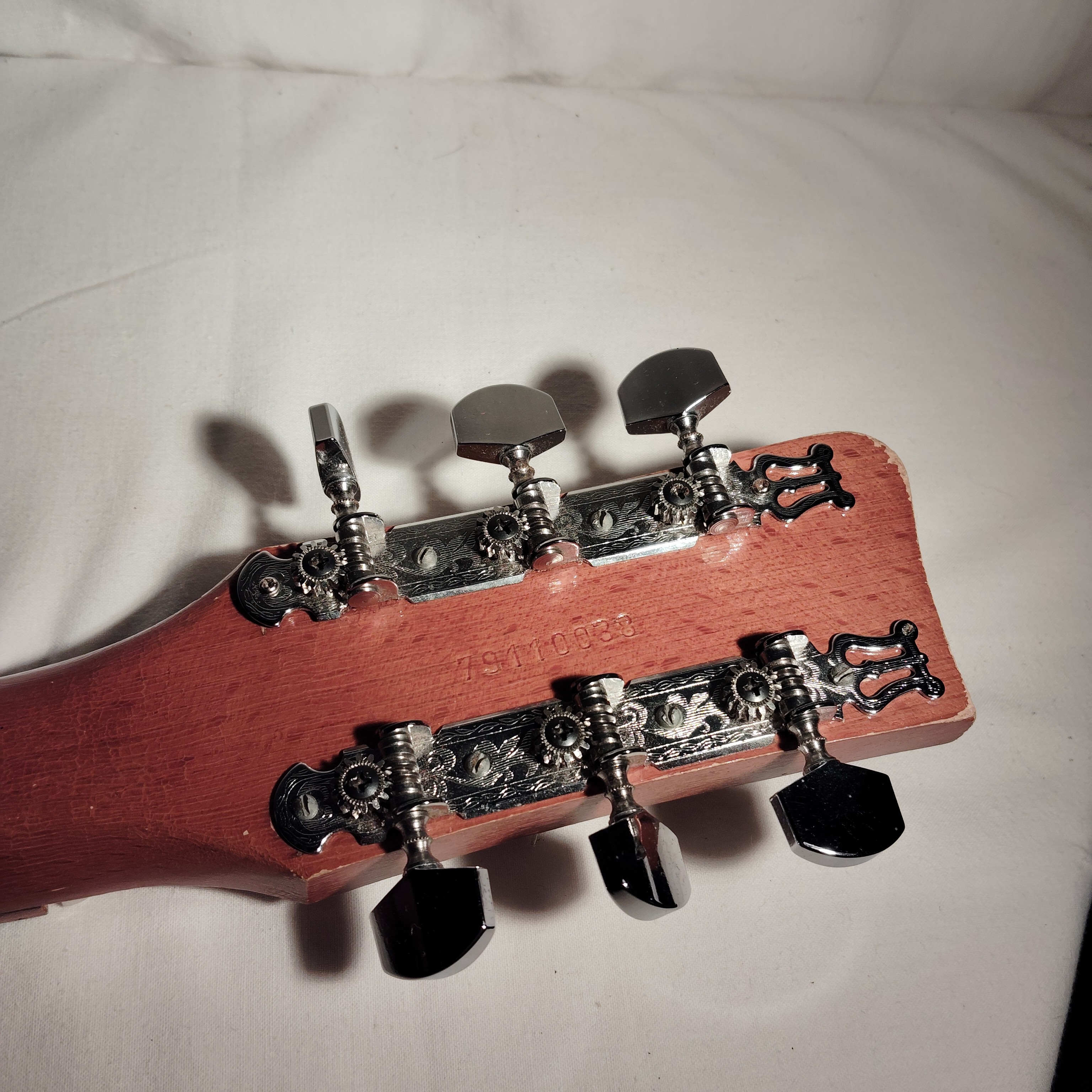 Guitare acoustique Egmond Brothers of Holland avec étui de transport et tuyau de tangage - Photo 11