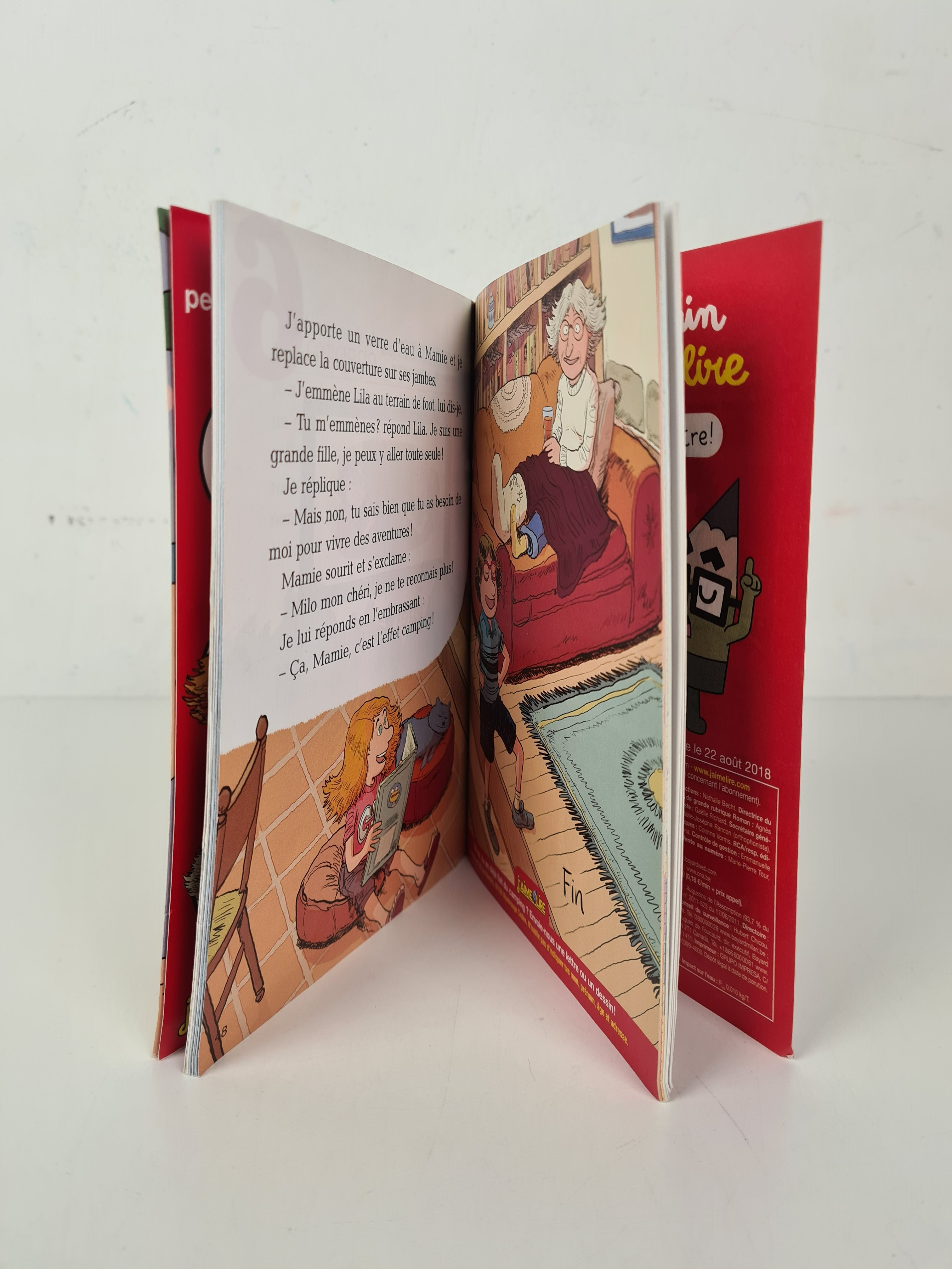 Livre d'enfant - J'aime lire Opération camping N°499 - Bayard - 7/10 ans - Photo 1