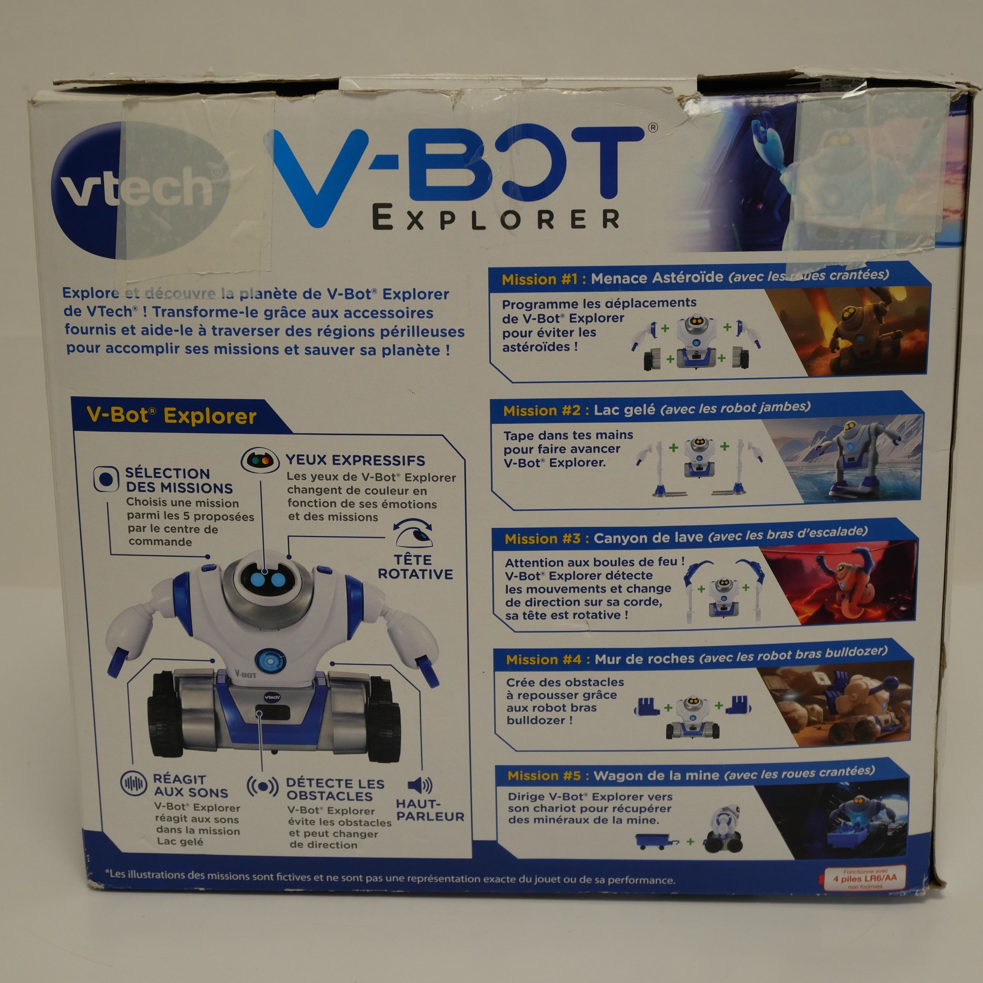 Robot Éducatif Motorisé VTech V-Bot Explorer - 5 en 1 Bon état - Vue 2 - 