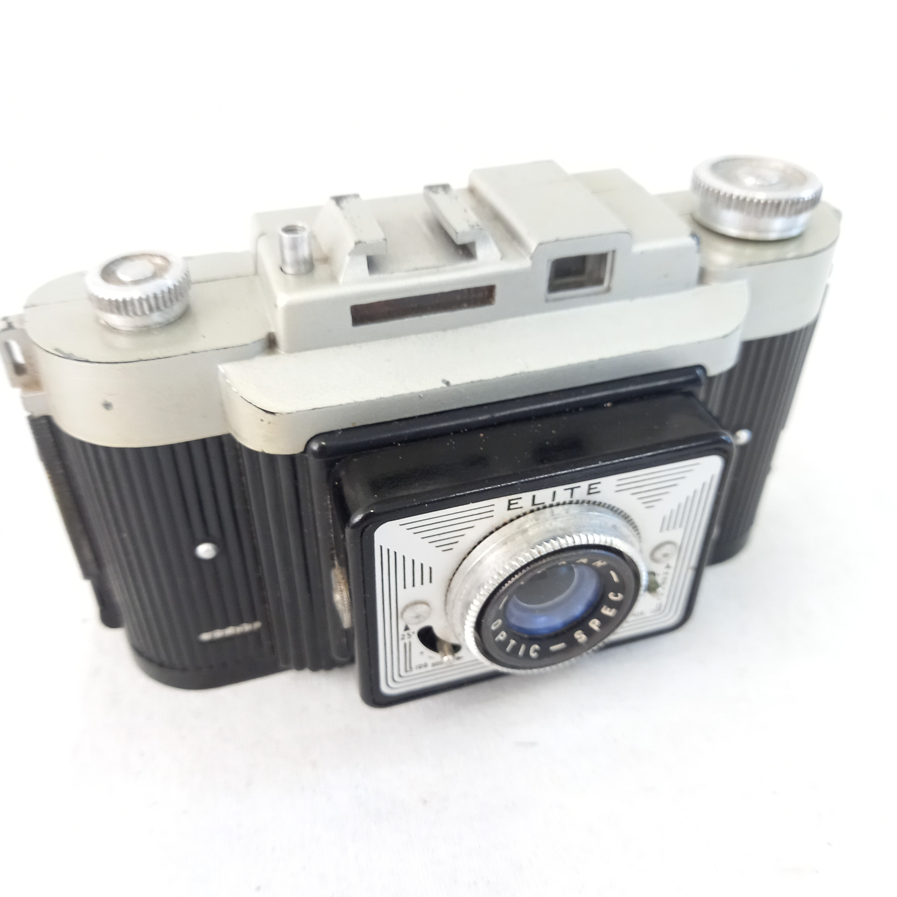 Appareil photo vintage Elite Fex dans son boiter en cuir - Photo 1