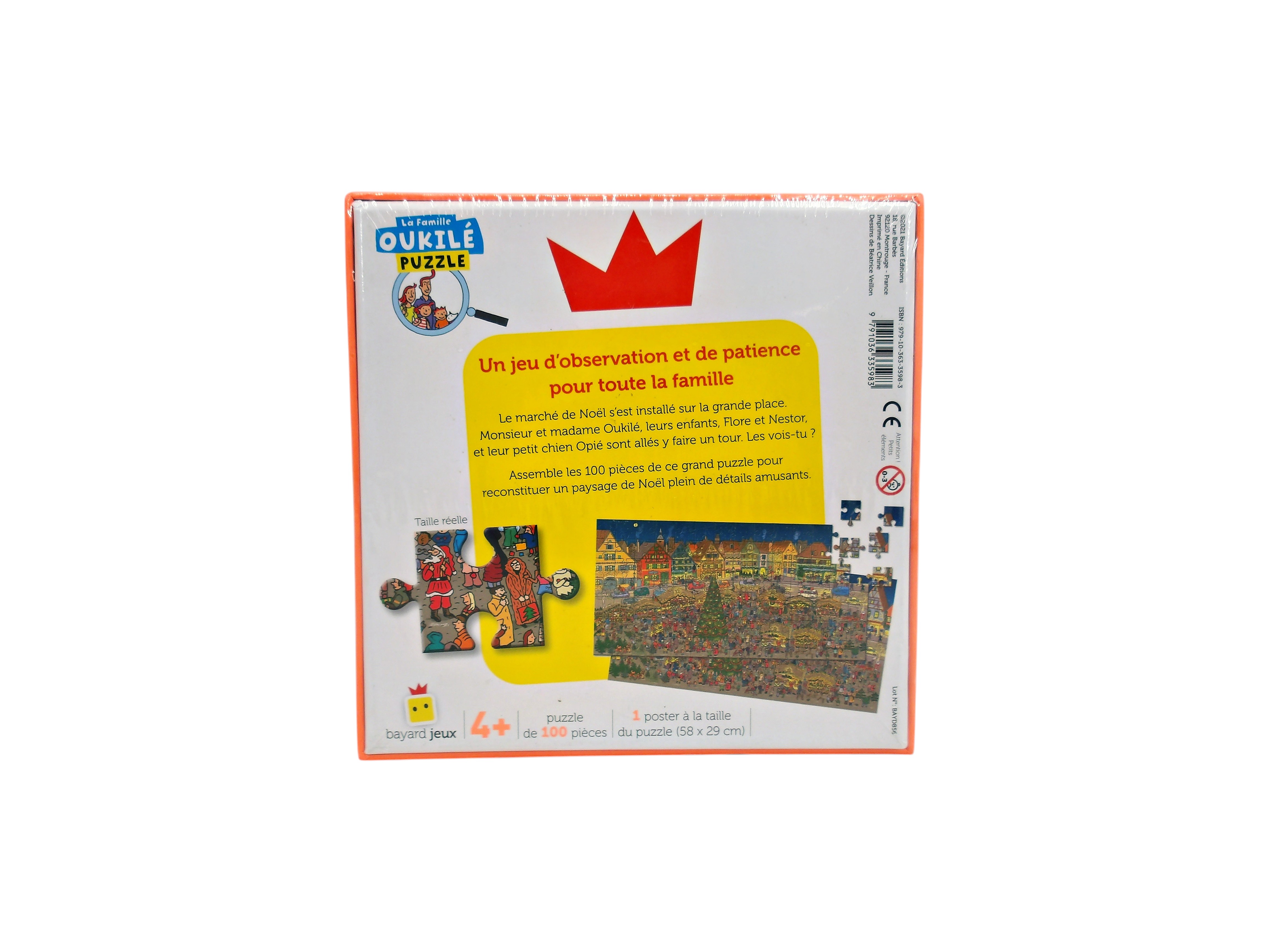 Puzzle observation - La Famille Oukilé - 100 pièces  Comme neuf - Vue 2 - 