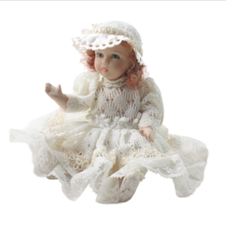 Poupée Carine - Bon état - Photo 5