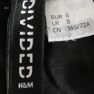 Jupe noire imprimée - Femme - DIVIDED - Taille S - Photo 4