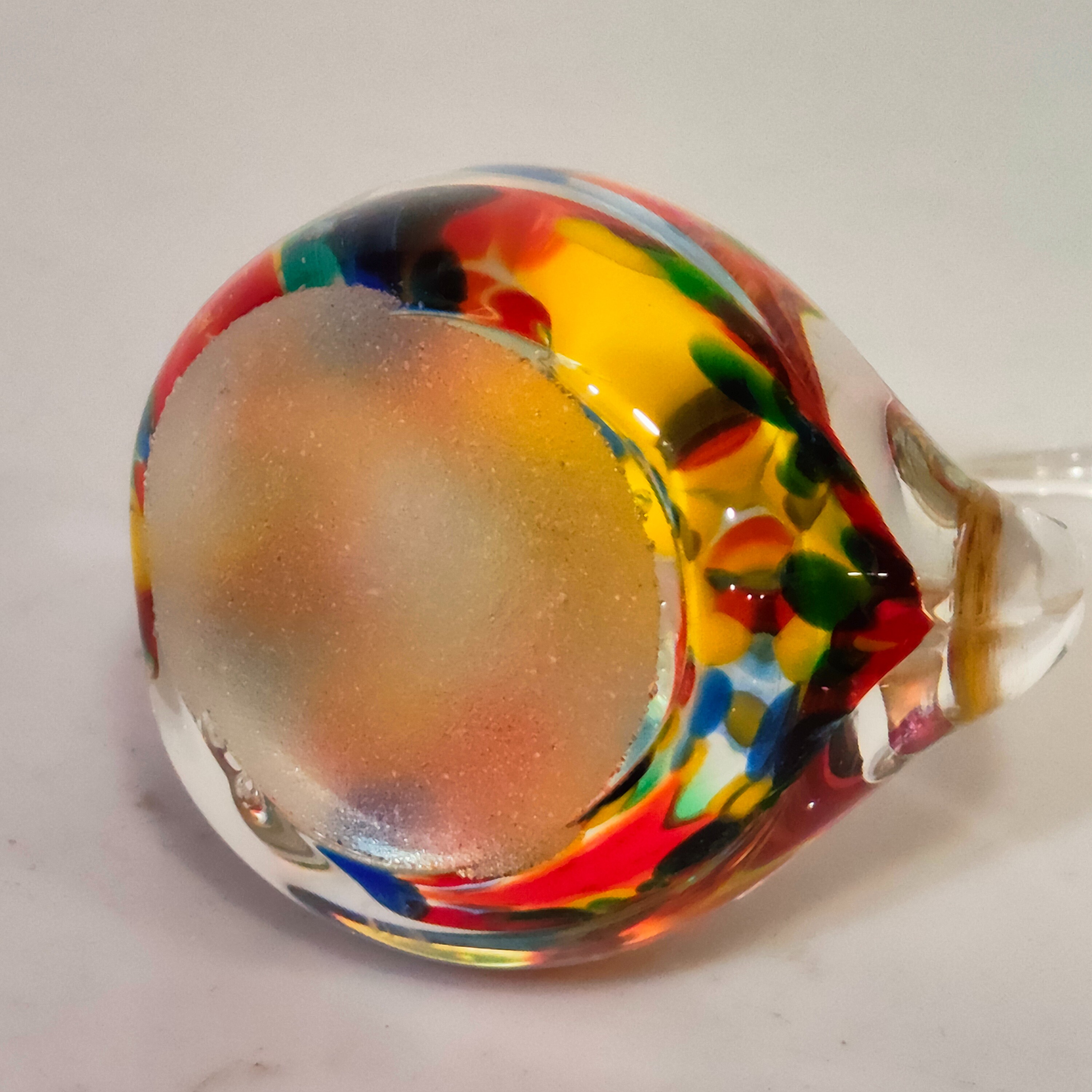 Figurine cygne en verre soufflé Très bon état - Vue 3 - 