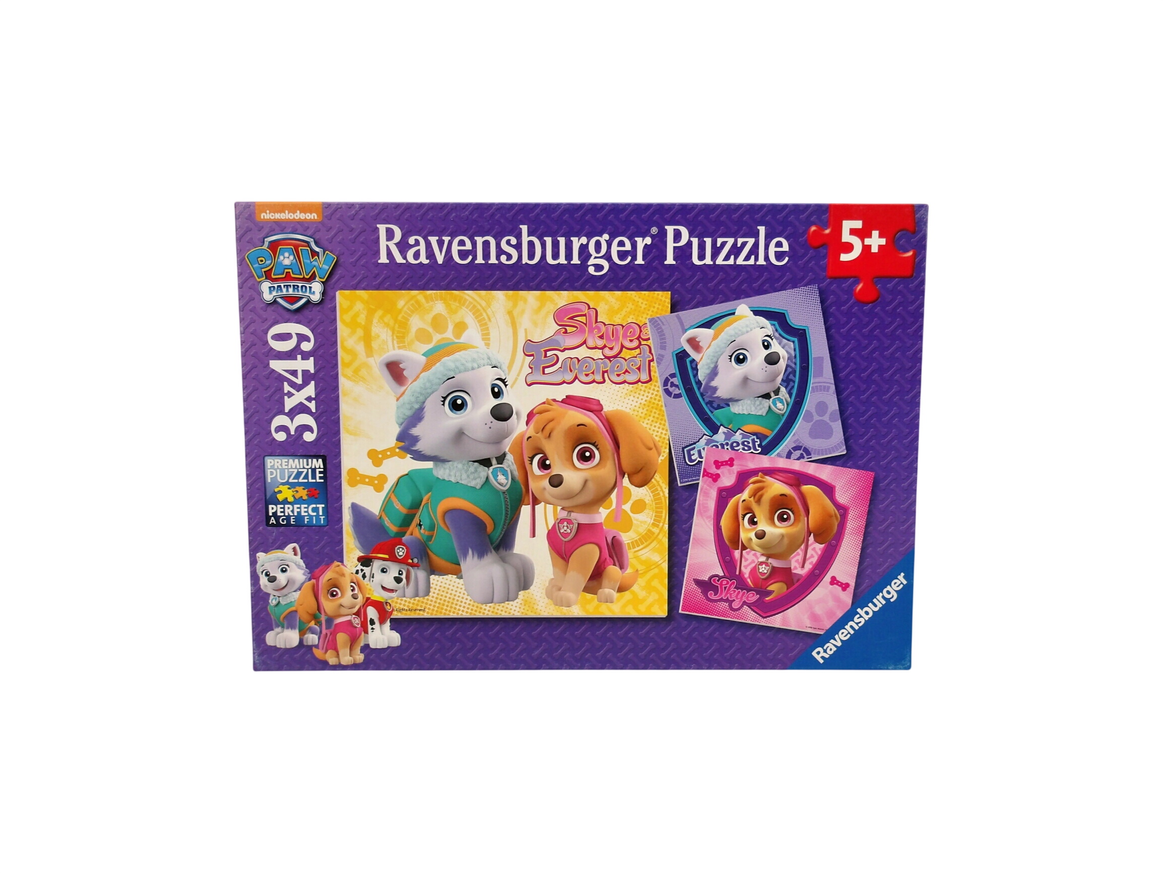 Puzzle - Pat'Patrouille - Charmantes chiennes - 3 x 49 pièces- Édition 2016 Comme neuf -  reconditionné disponible sur Label Emmaüs