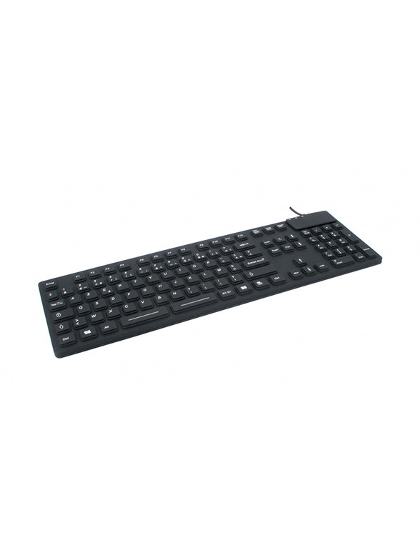 Clavier Étanche 105T - Ip68 Silicone Noir