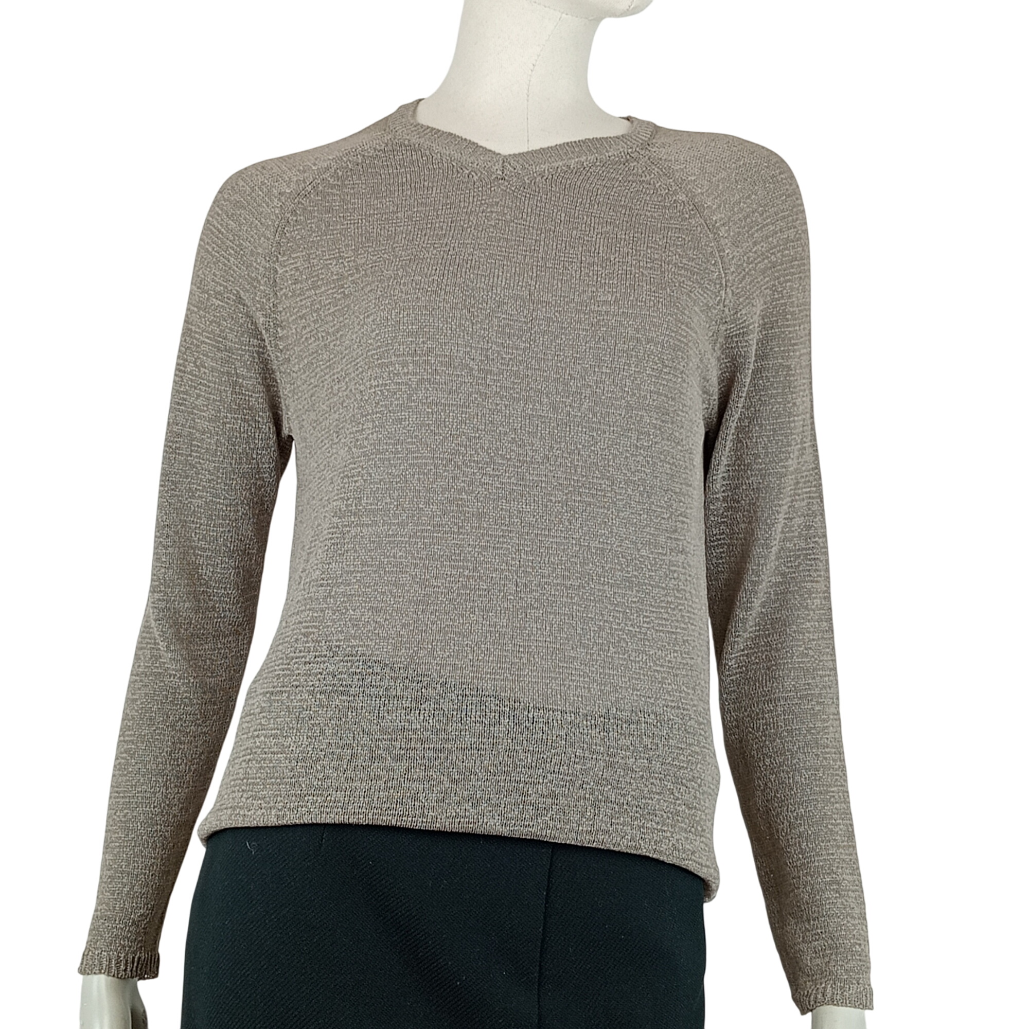 Pull fin - marque - manches longues - couleur de Gris - taille M (38) - Creeks - Modalova