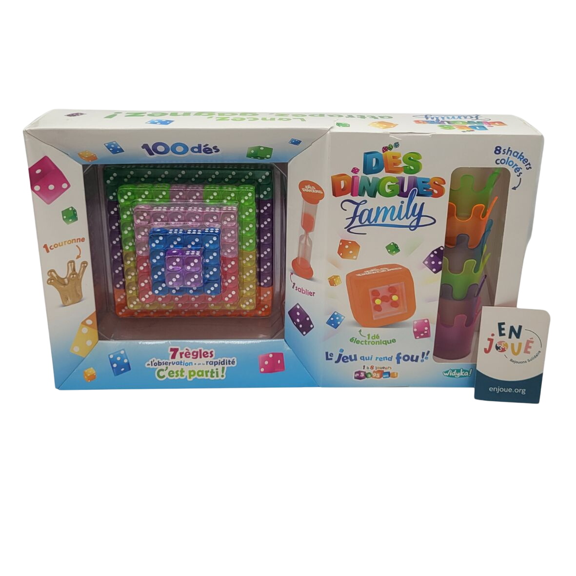 Acheter Jeu de société - Des Dingues Family - Widyka - A partir de 5 ans. Comme neuf - 15,00 € Jeu de société - Des Dingues Family - Widyka - A partir de 5 ans. Comme neuf - reconditionné disponible sur Label Emmaüs