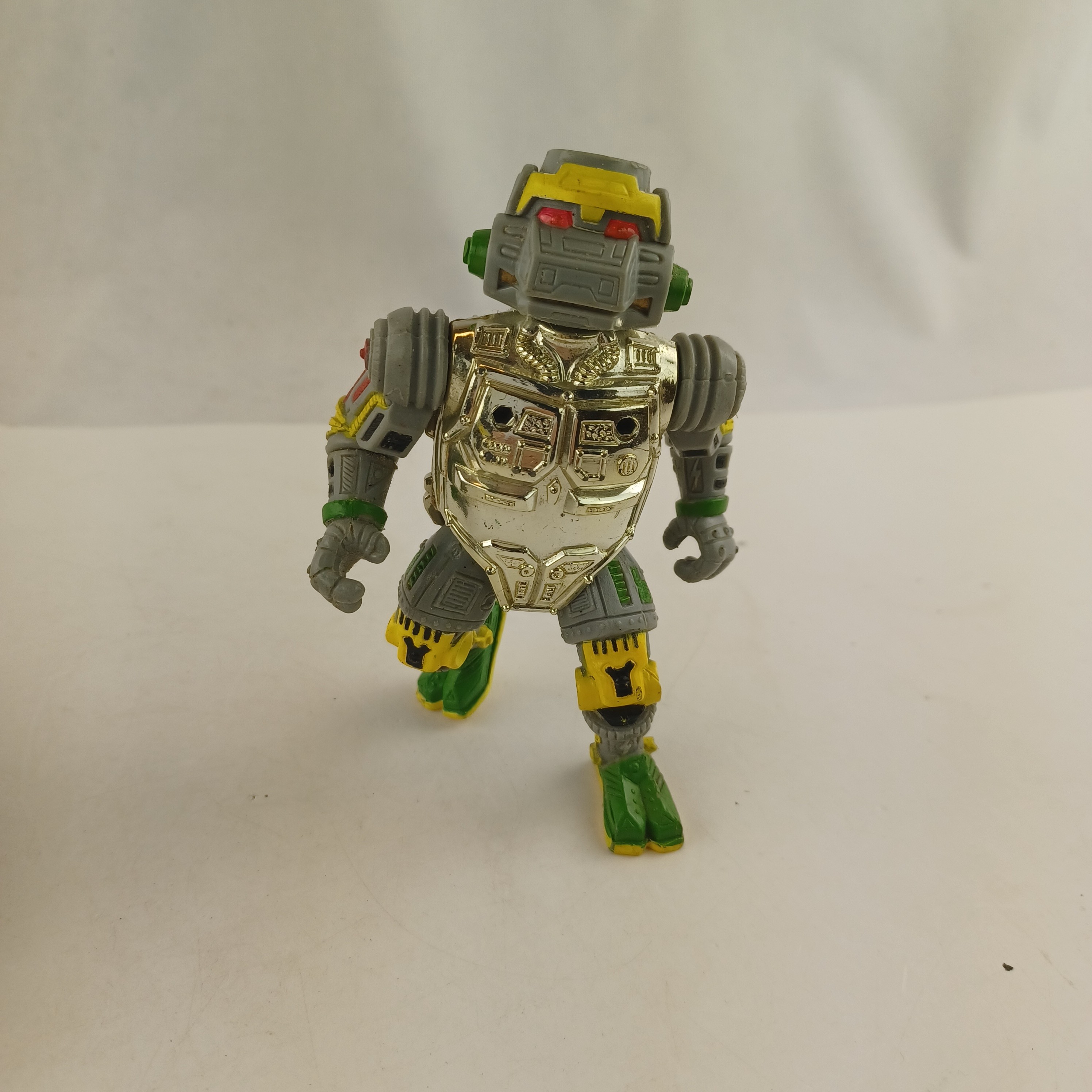 Lot de 3 figurines tortues ninja de la première série, Playmates toys et Mirage Studios de 1988 à 1992 Très bon état - Vue 12 - 