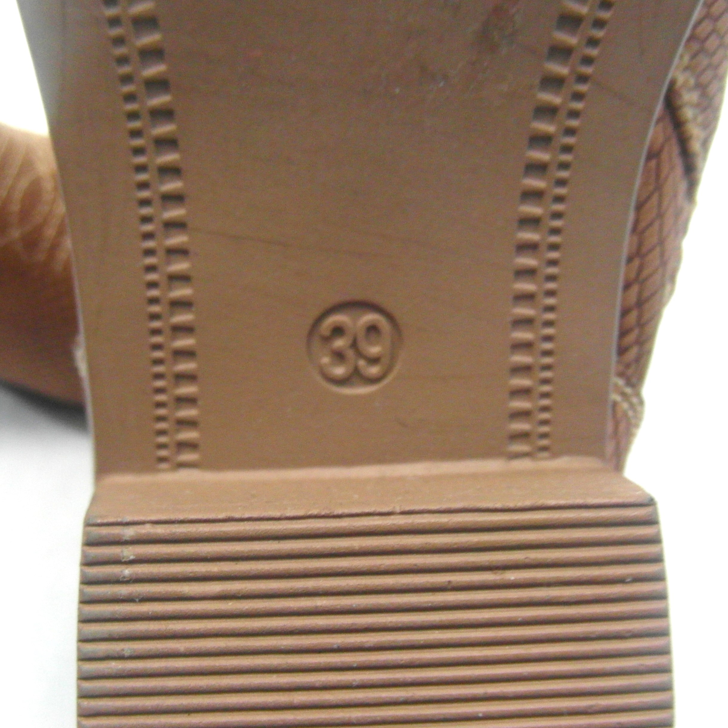 Bottines marron à motifs d'écailles Fabs taille 39 - Photo 6