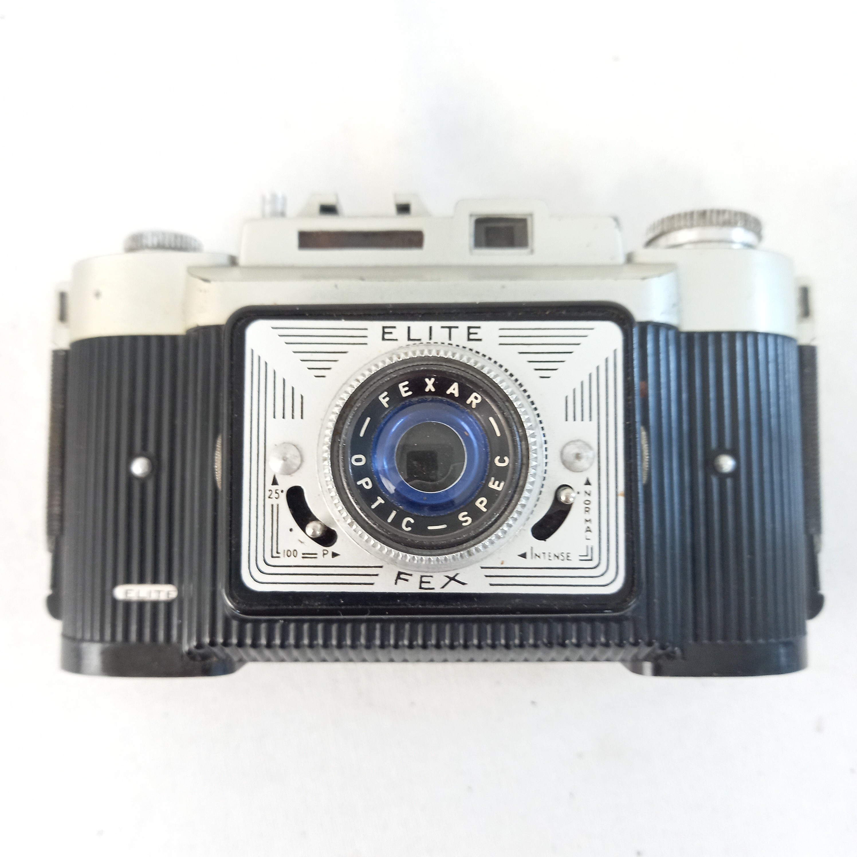 Appareil photo vintage Elite Fex dans son boiter en cuir - Photo 2