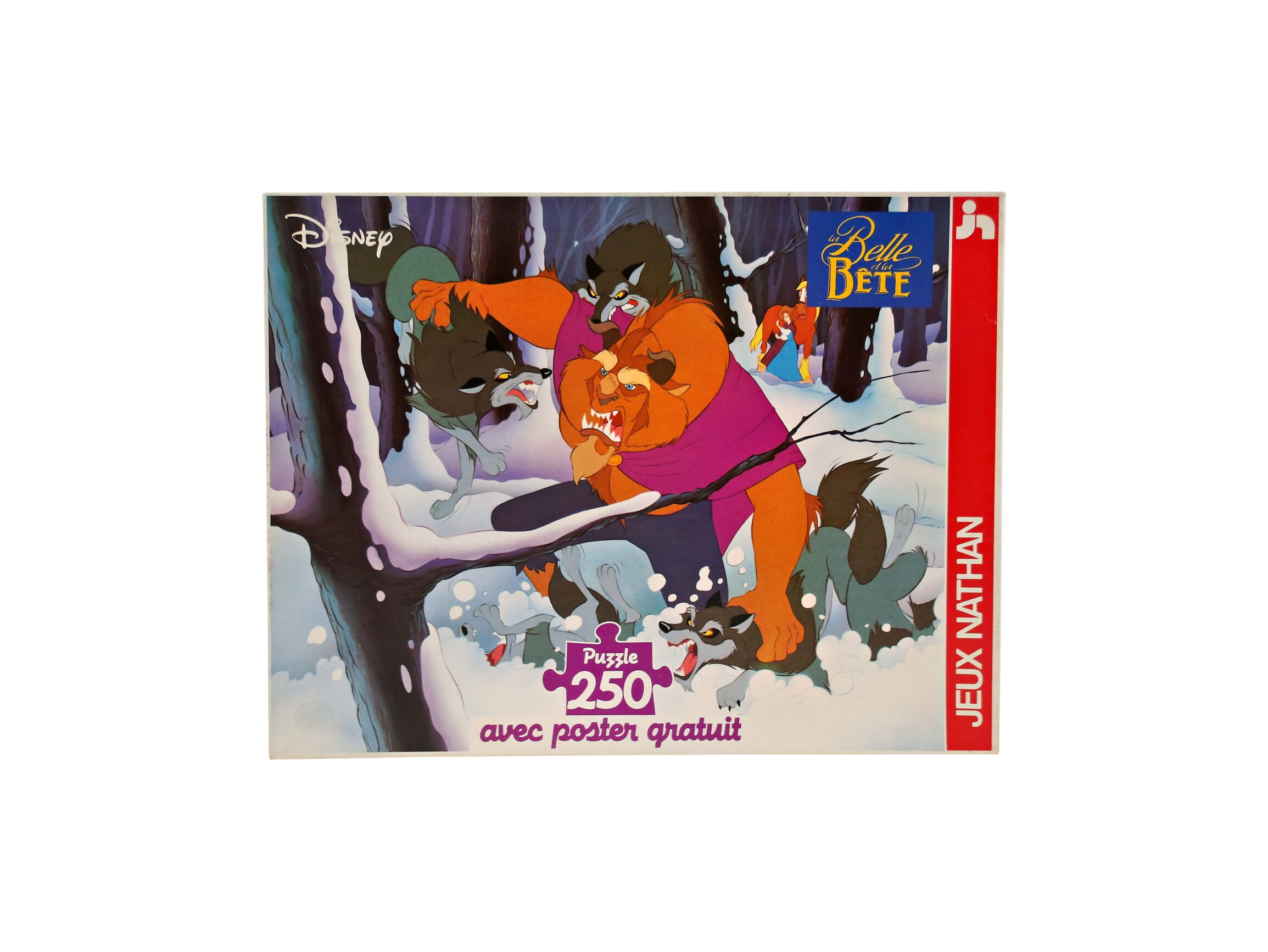 Puzzle - La belle et la bête - 250 pièces- Édition 1995 Comme neuf -  reconditionné disponible sur Label Emmaüs