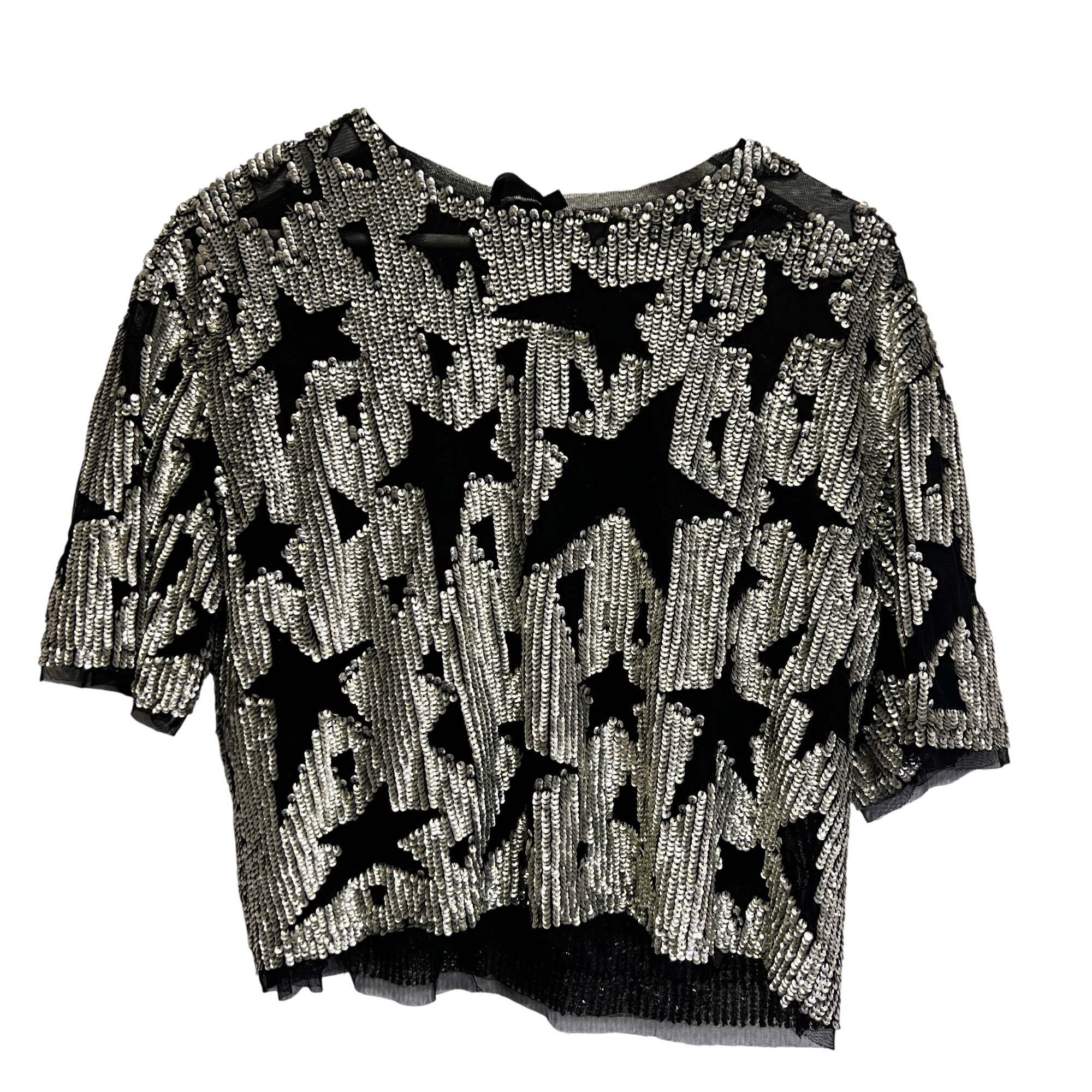 Simona Corsellini - Tee-shirt de fête - Polyamide - Femme - Taille S  -  reconditionné disponible sur Label Emmaüs