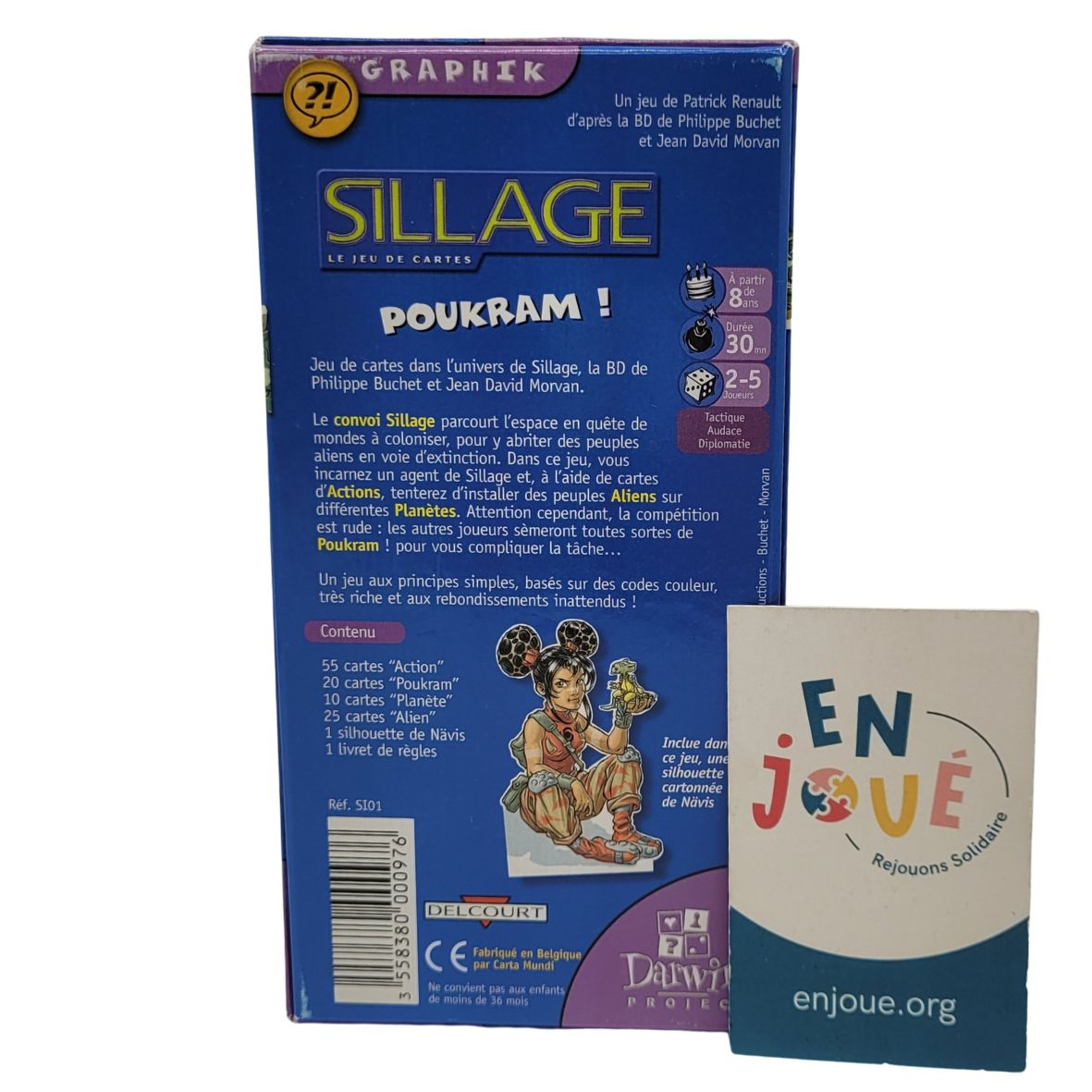 Voir photo 4 de Le jeu de cartes Sillage - Darwin Project - À partir e 8 ans. Le jeu de cartes Sillage - Darwin Project - À partir e 8 ans. Très bon état - Vue 4 -