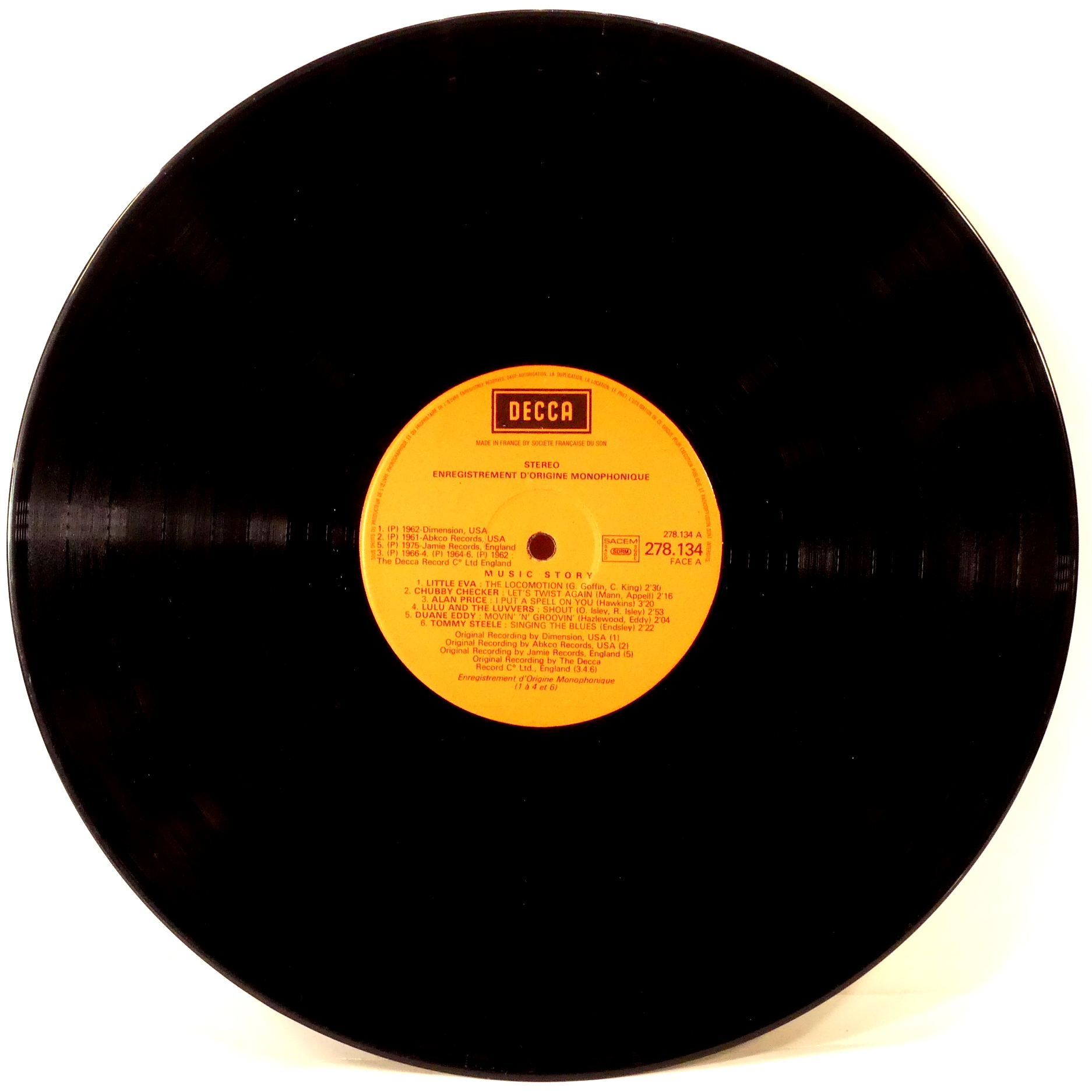 Vinyle - Nouvelle Orleans avec Sidney Bechet, Teddy Buckner... - 1963 Bon état - Vue 4 - 