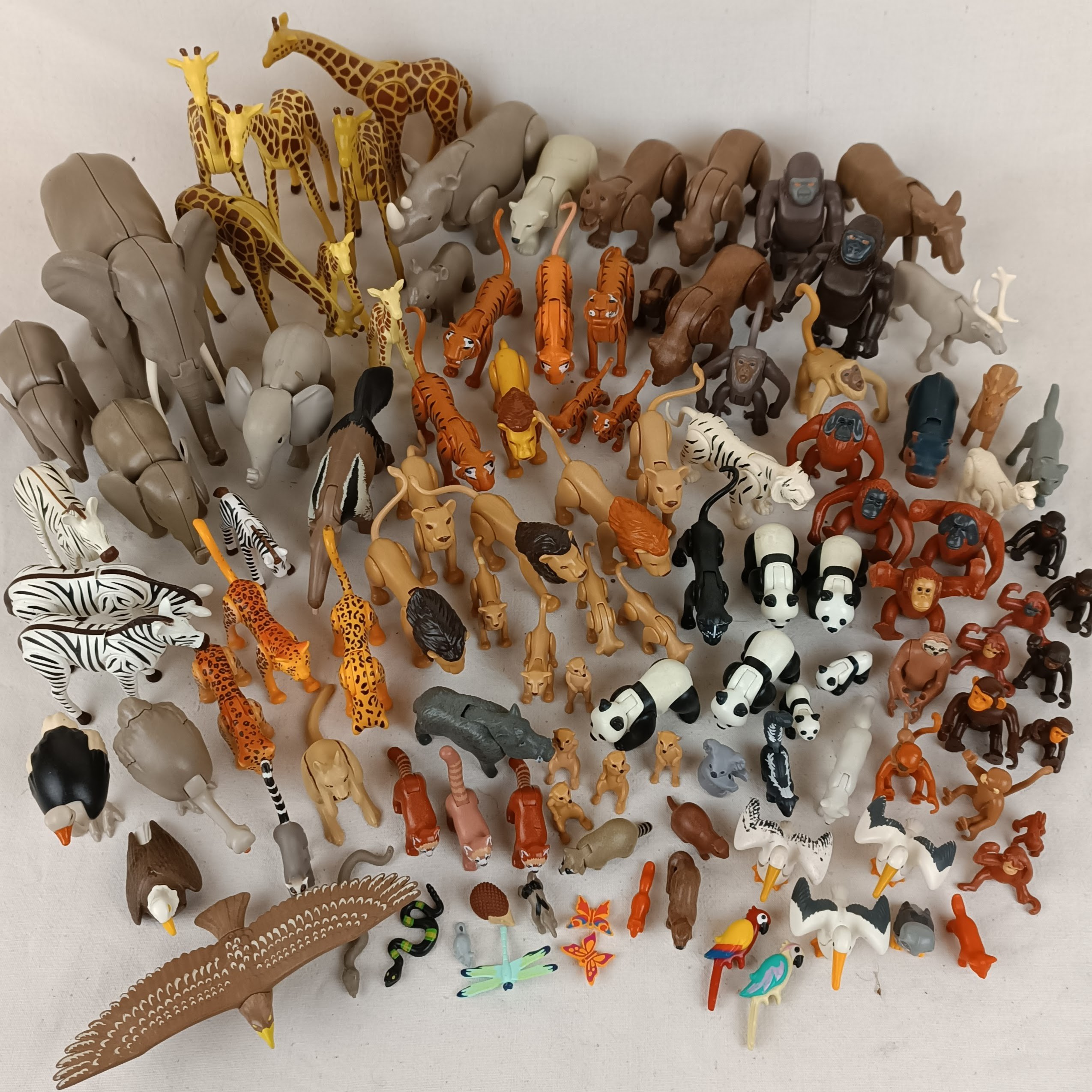 Ensemble Playmobil Zoo, Parc animalier et autres extensions : 175 animaux, 24 personnages Bon état - Vue 26 - 