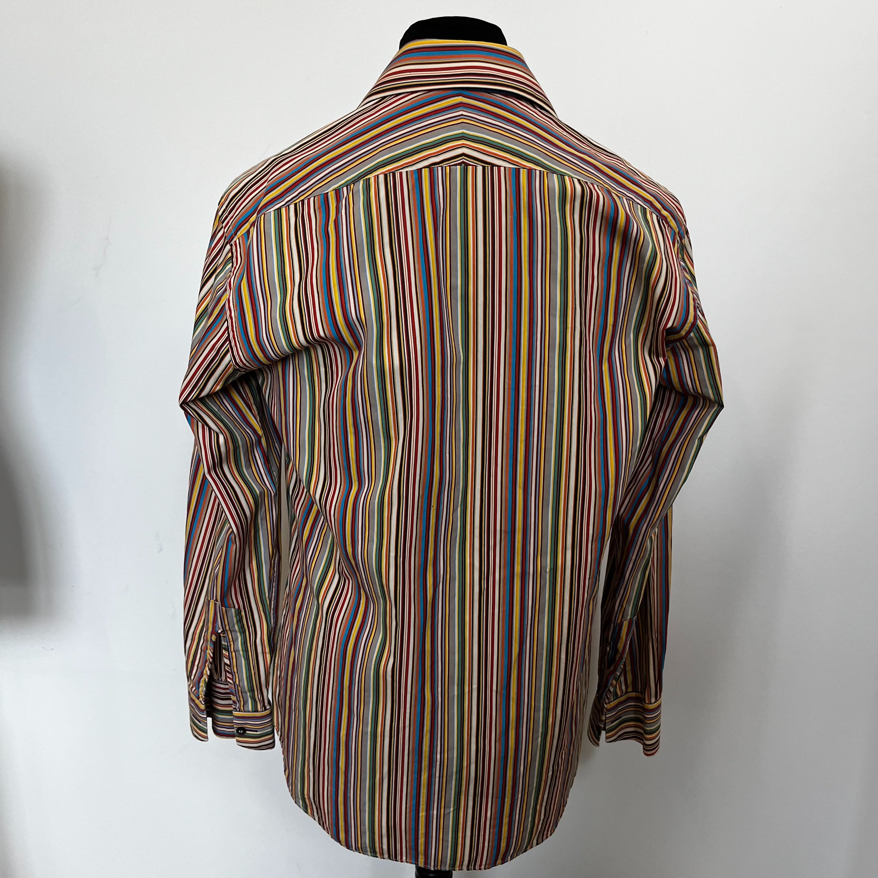 Chemise à rayures ,Paul Smith, taille XL estimé - Photo 3