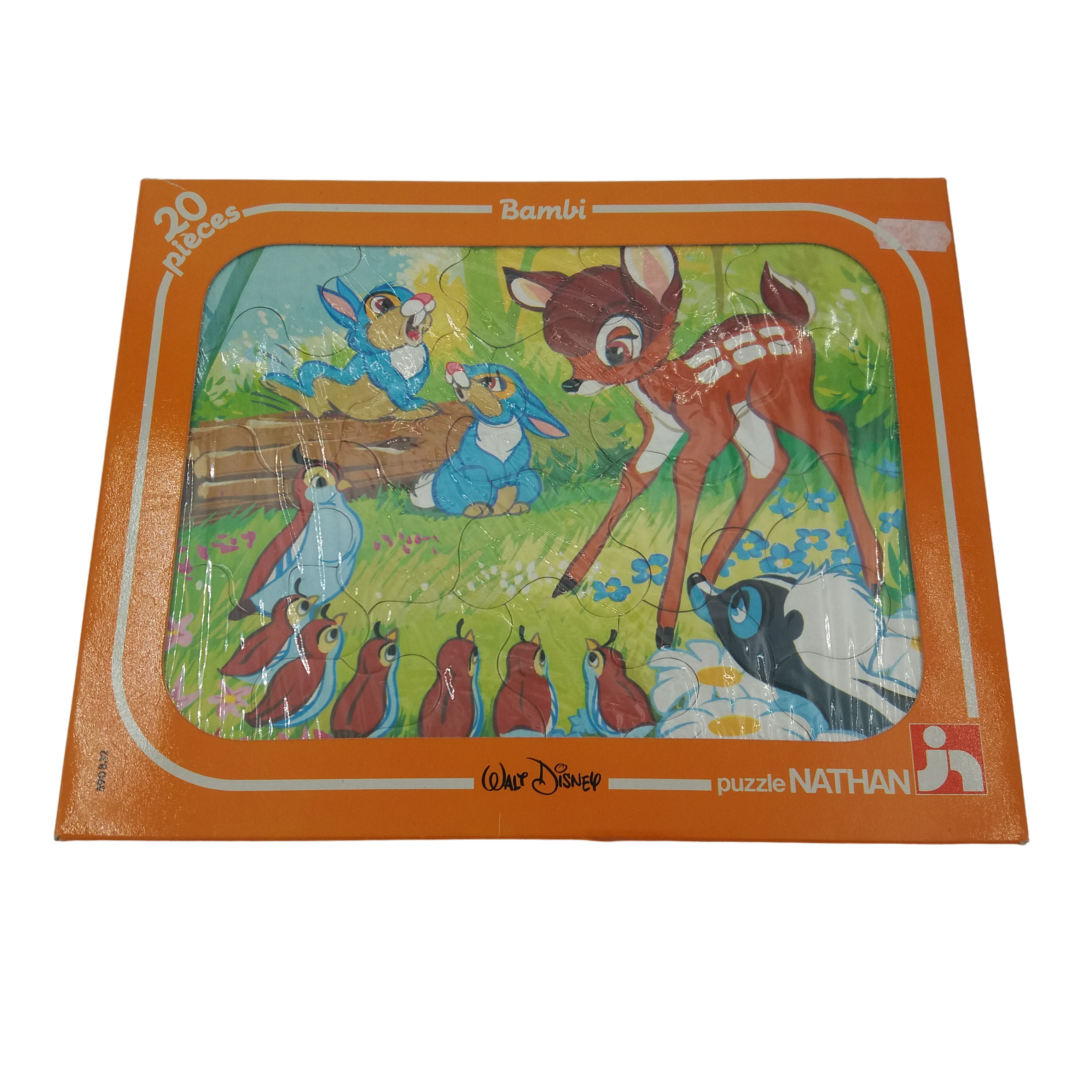 Puzzle vintage « Bambi » Walt Disney Nathan 1981 - Photo 0