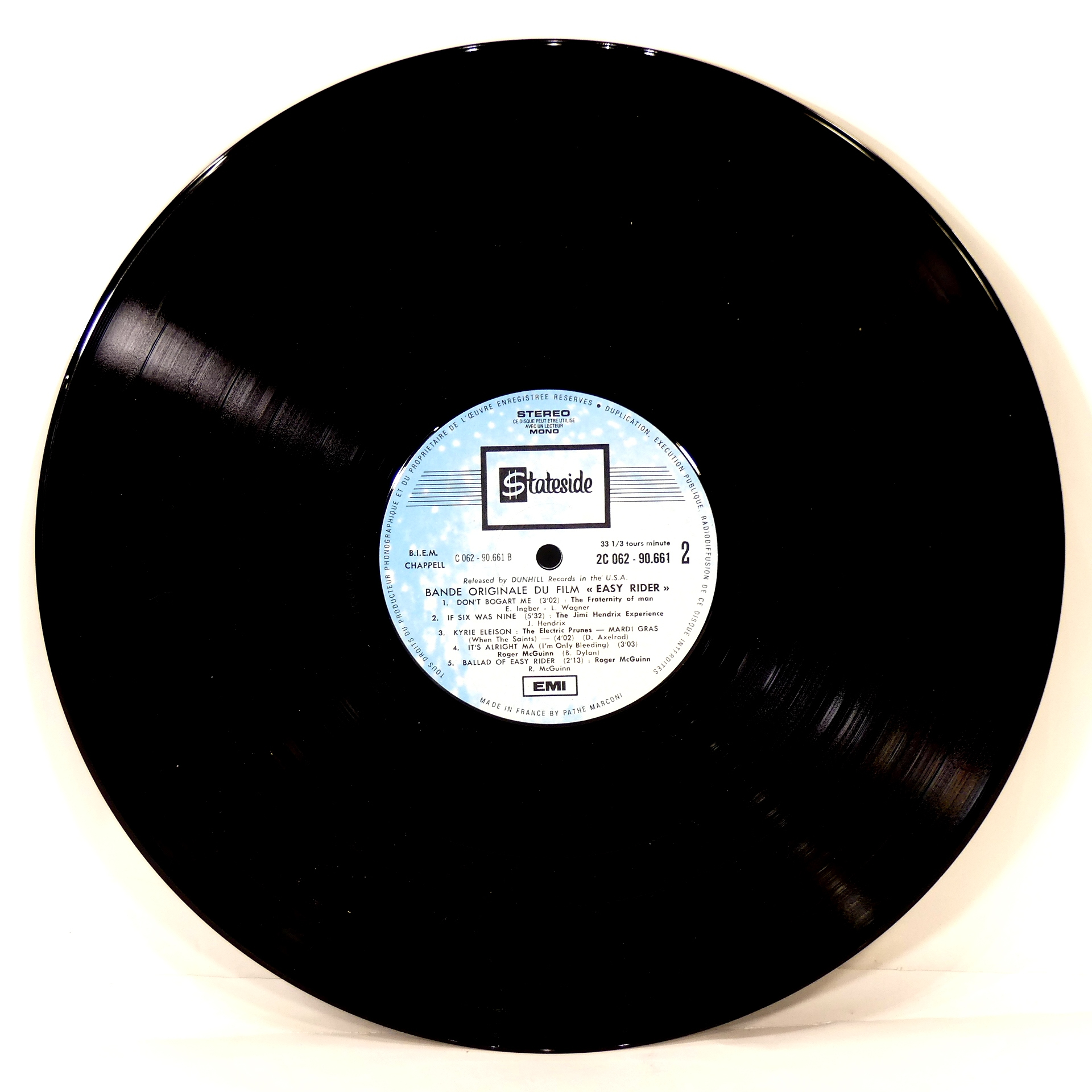 Voir photo 4 de Vinyle - Easy Rider Songs - 1970 Vinyle - Easy Rider Songs - 1970 Bon état - Vue 4 -