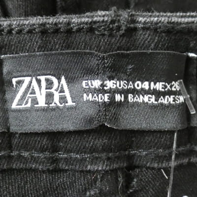 Pantalon noir - Femme - Zara - Taille 36 Très bon état - Vue 5 - 