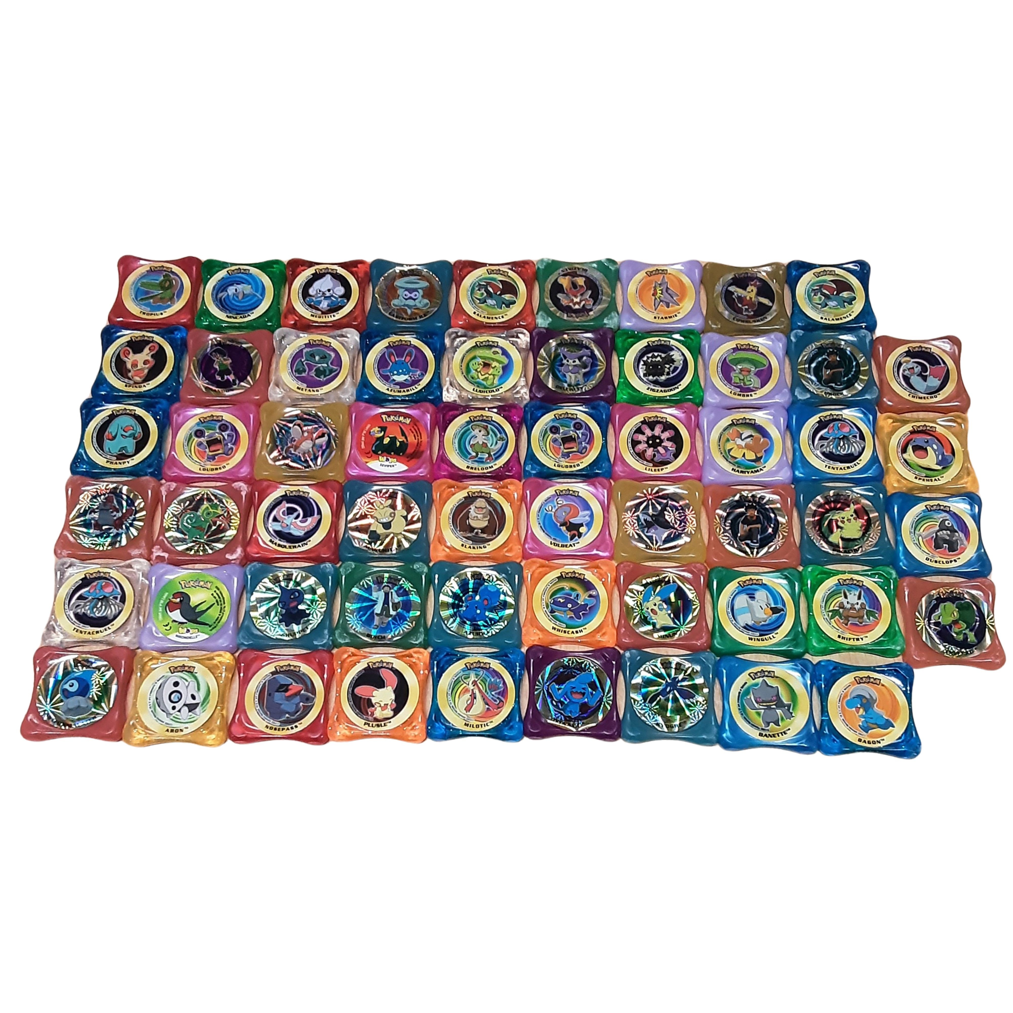 Lot de 58 "Laser Waps" Pokémon - Bon état sur Label Emmaüs