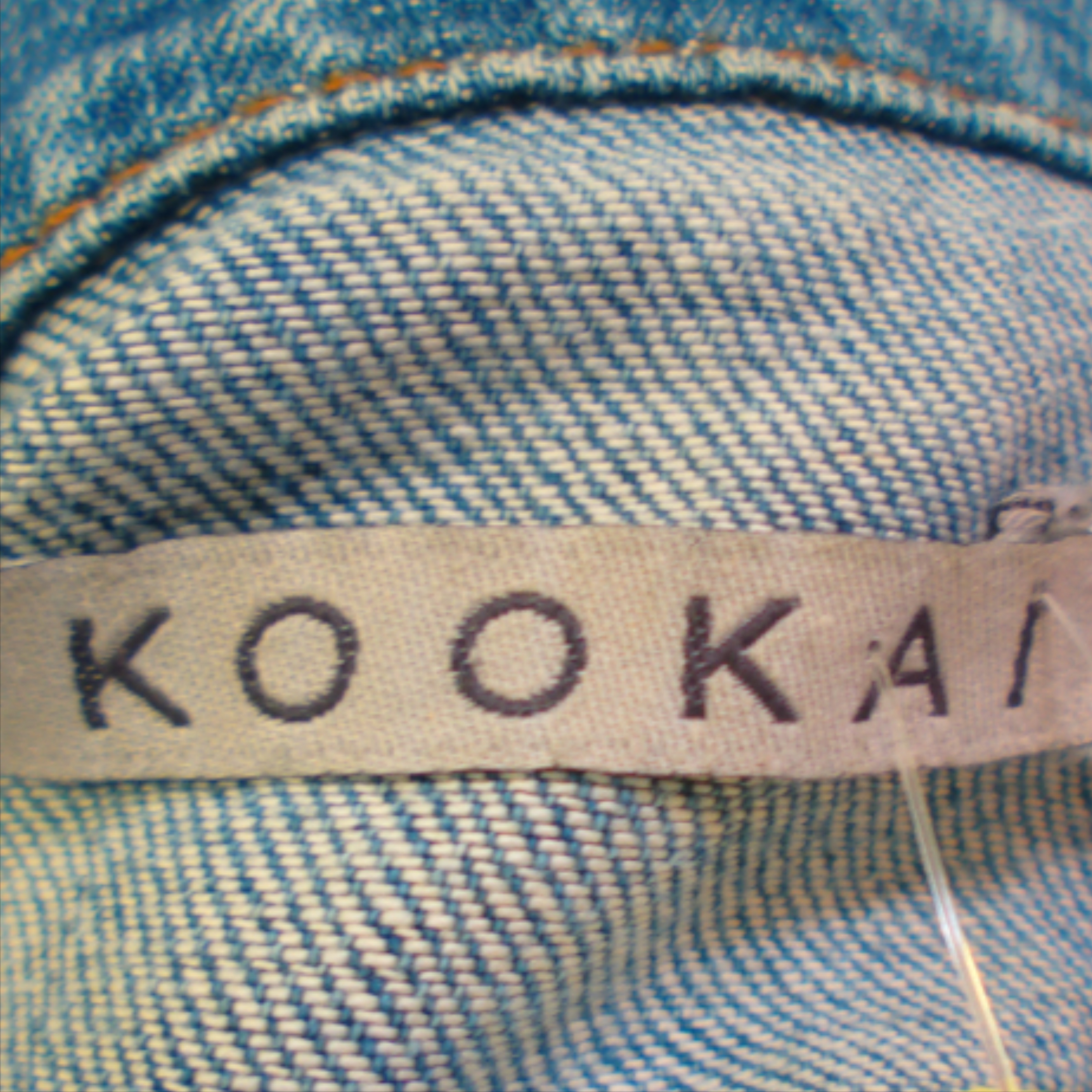 Veste KOOKAÏ, jean bleu, 99% coton, taille 38 Très bon état - Vue 7 - 