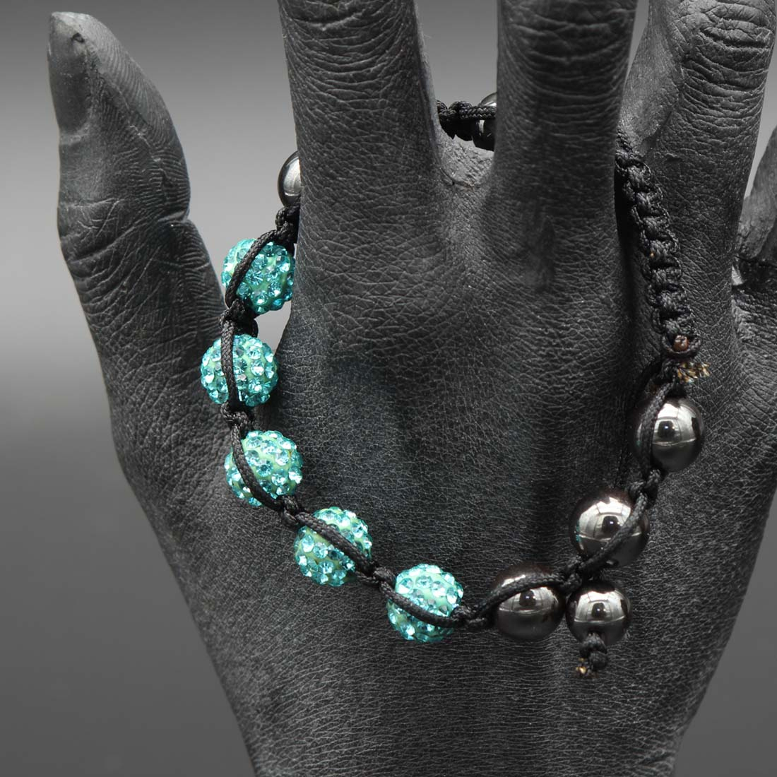 Colliers et bracelet bleu-vert Bon état - Vue 8 - 