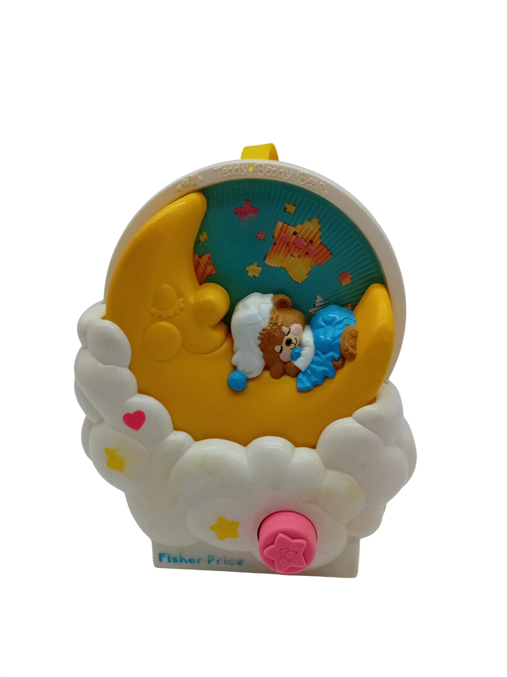 Jouet Musical Fisher-price Teddy Beddy Bear Lune Nuages Vintage (B697) Très bon état -  reconditionné disponible sur Label Emmaüs