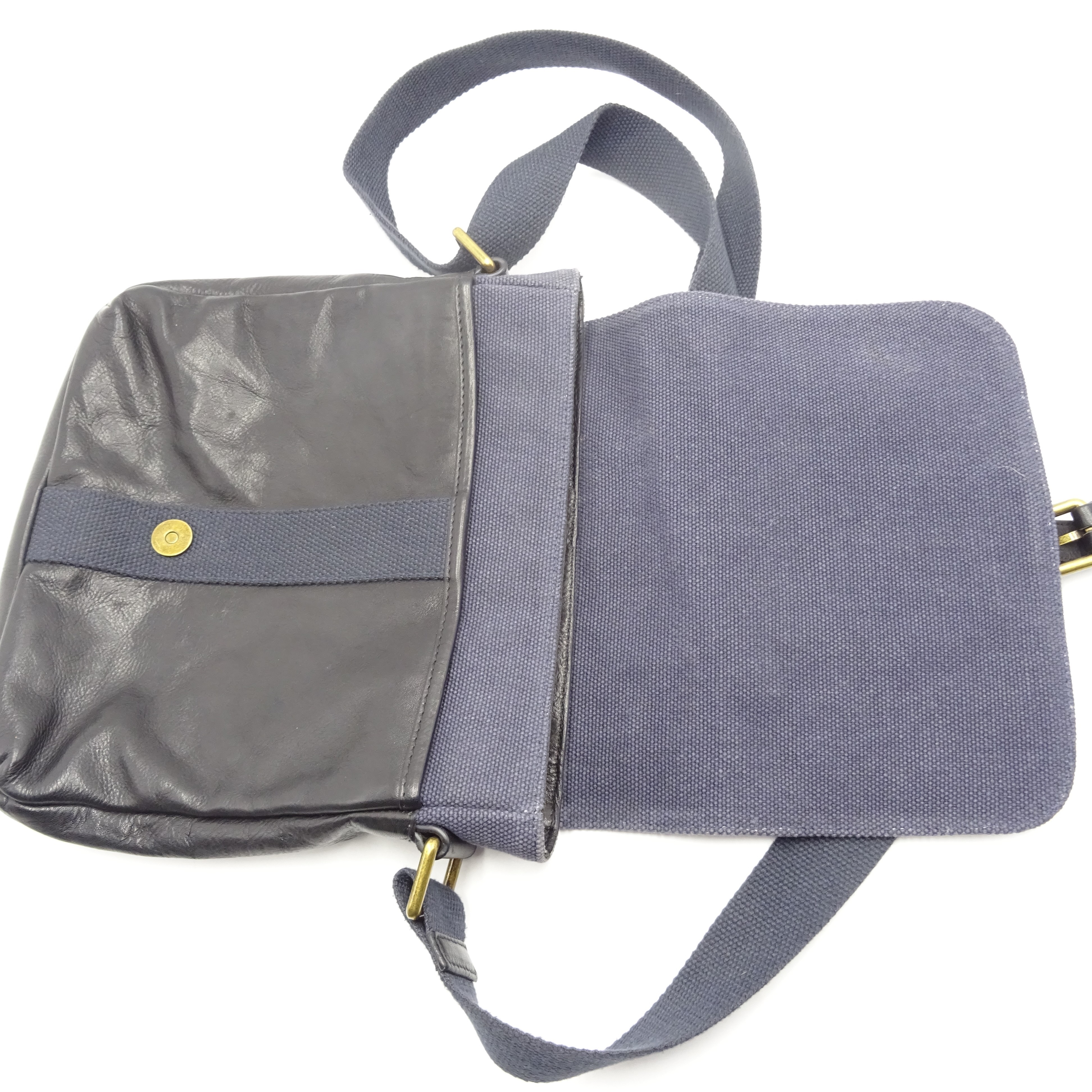 Sac à bandoulière en cuir LE TANNEUR - Photo 4