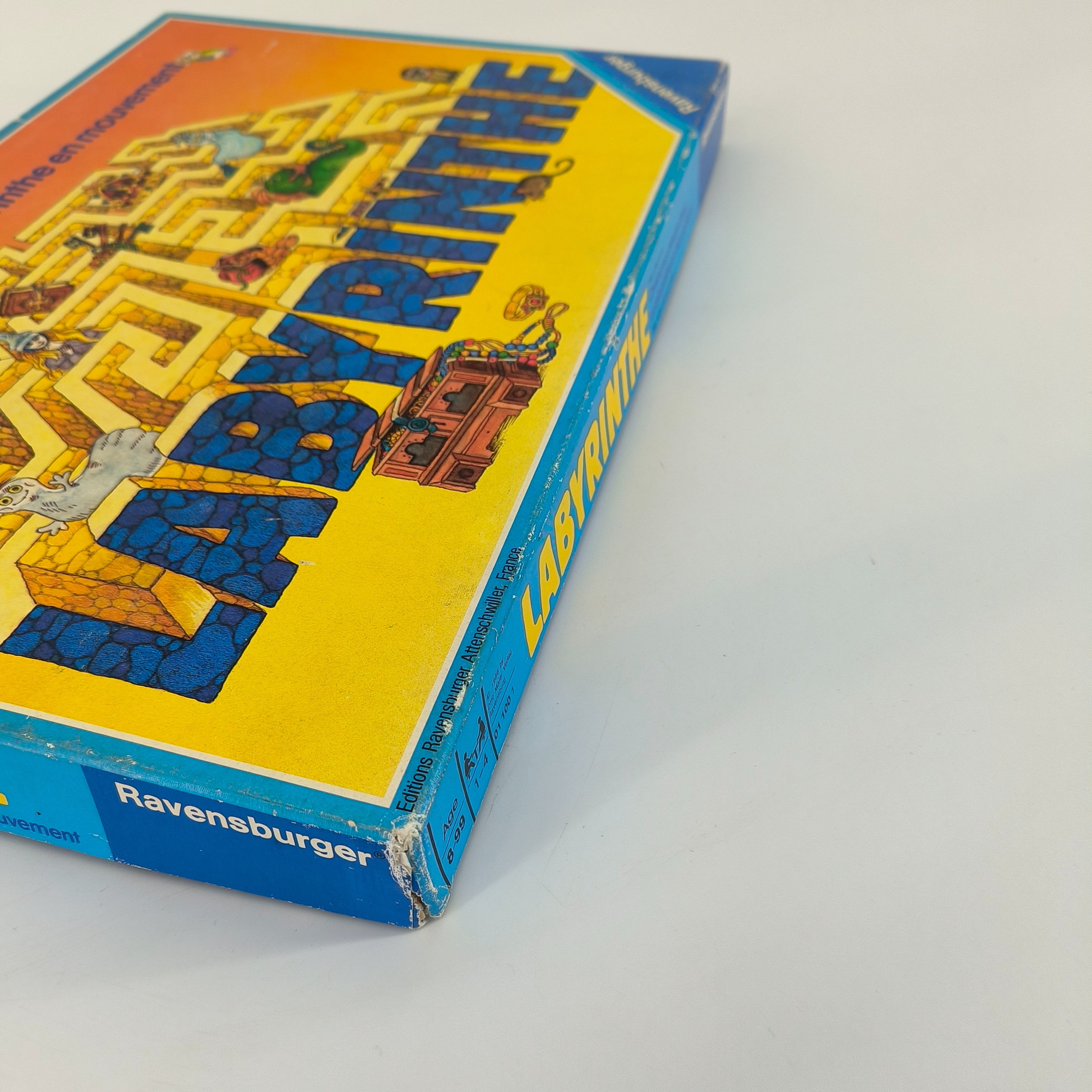 Jeu de société-Labyrinthe-vintage-Ravensburger-1986-à partir de 8 ans  - Vue 10 - 