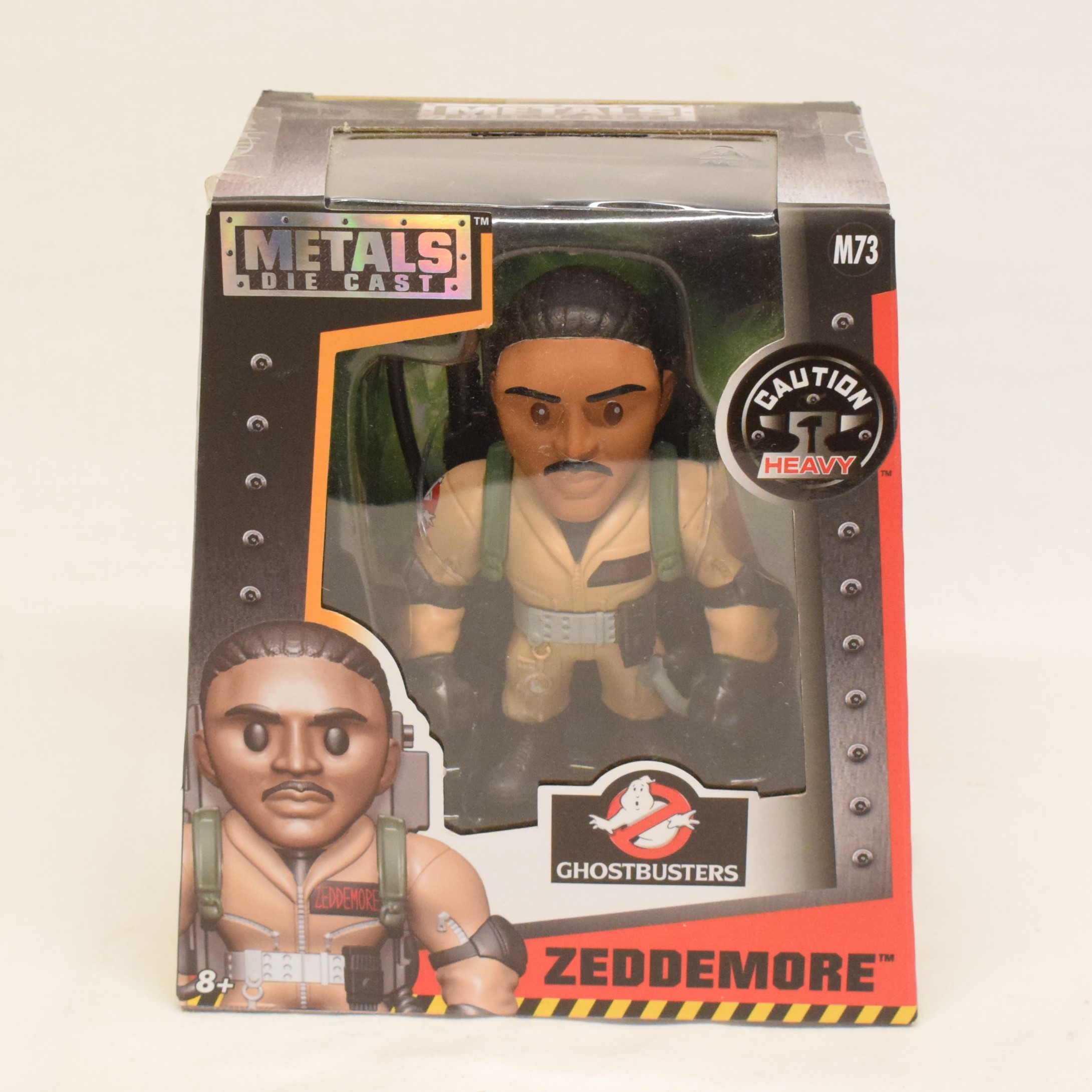 Figurine en métal moulé sous pression GHOSTBUSTERS Winston ZEDDEMORE de 10,5 cm Bon état -  reconditionné disponible sur Label Emmaüs