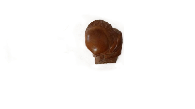 Statuette en bois - Homme Asiatique - Photo 4