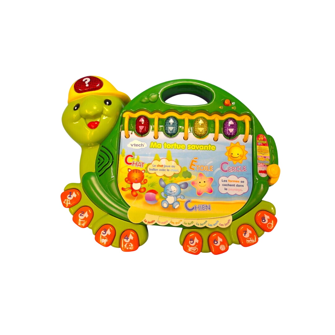 Livre interactif - Ma tortue savante  Très bon état -  reconditionné disponible sur Label Emmaüs