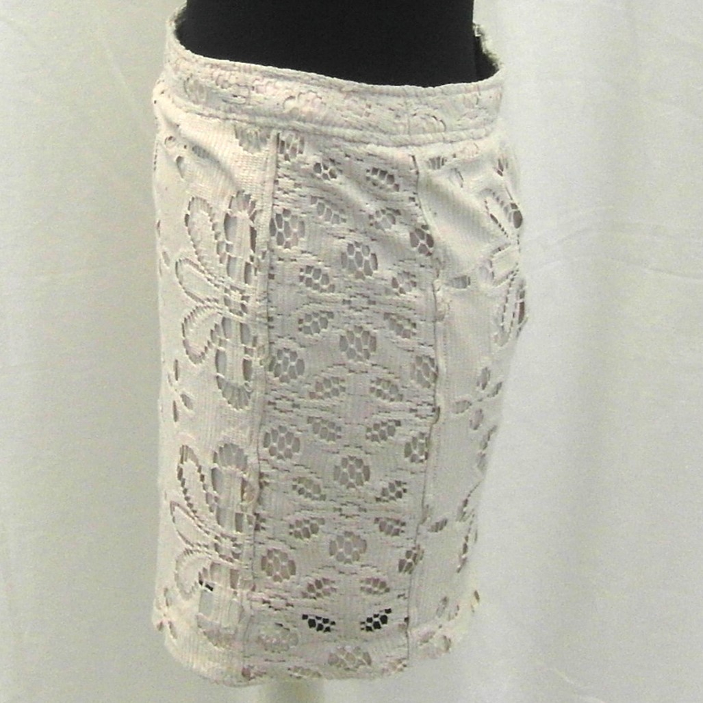Jupe blanc crème Mango taille S - Photo 1