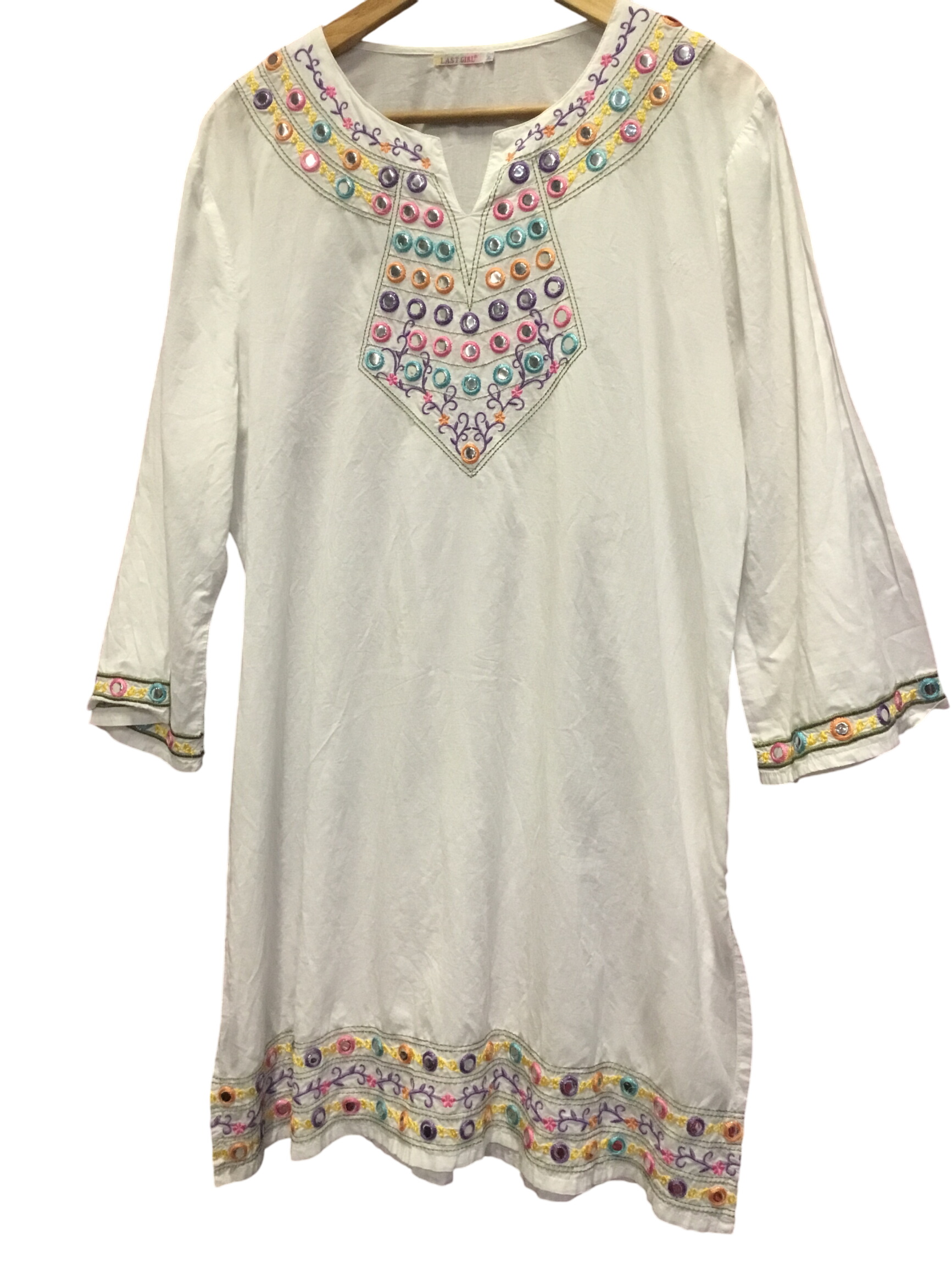 Tunique blanche hippie   XL  XL - last girl - Modalova