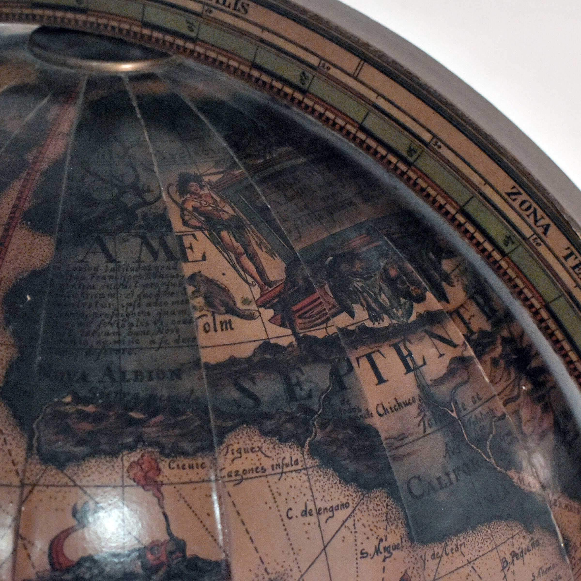 Bar de Table Globe Terrestre - Esprit Mercurio d'Oro - Luciano Cordeddy - Photo 10