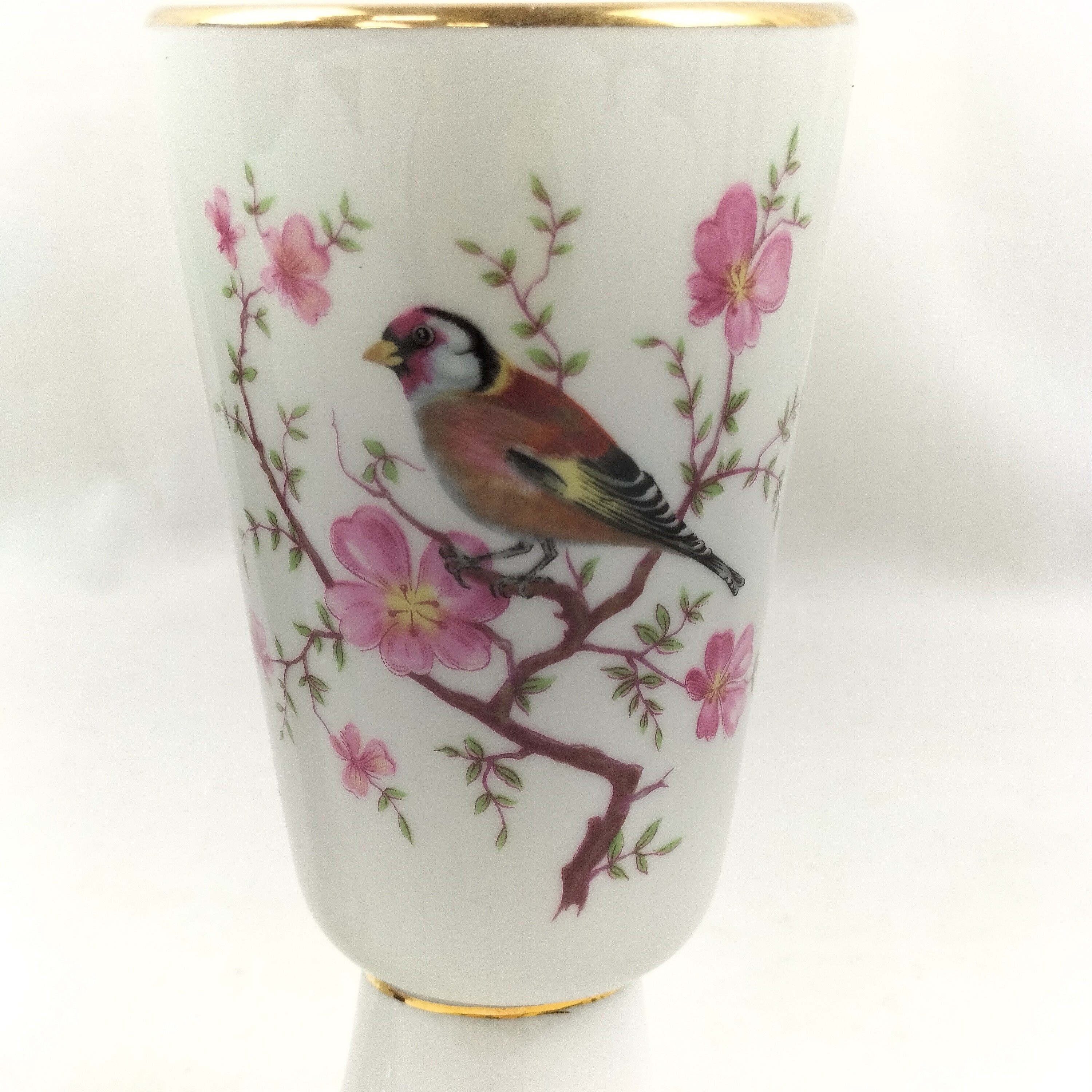 Lot de 6 mazagrans “oiseaux & fleurs” – Tradition CNP France Très bon état - Vue 3 - 