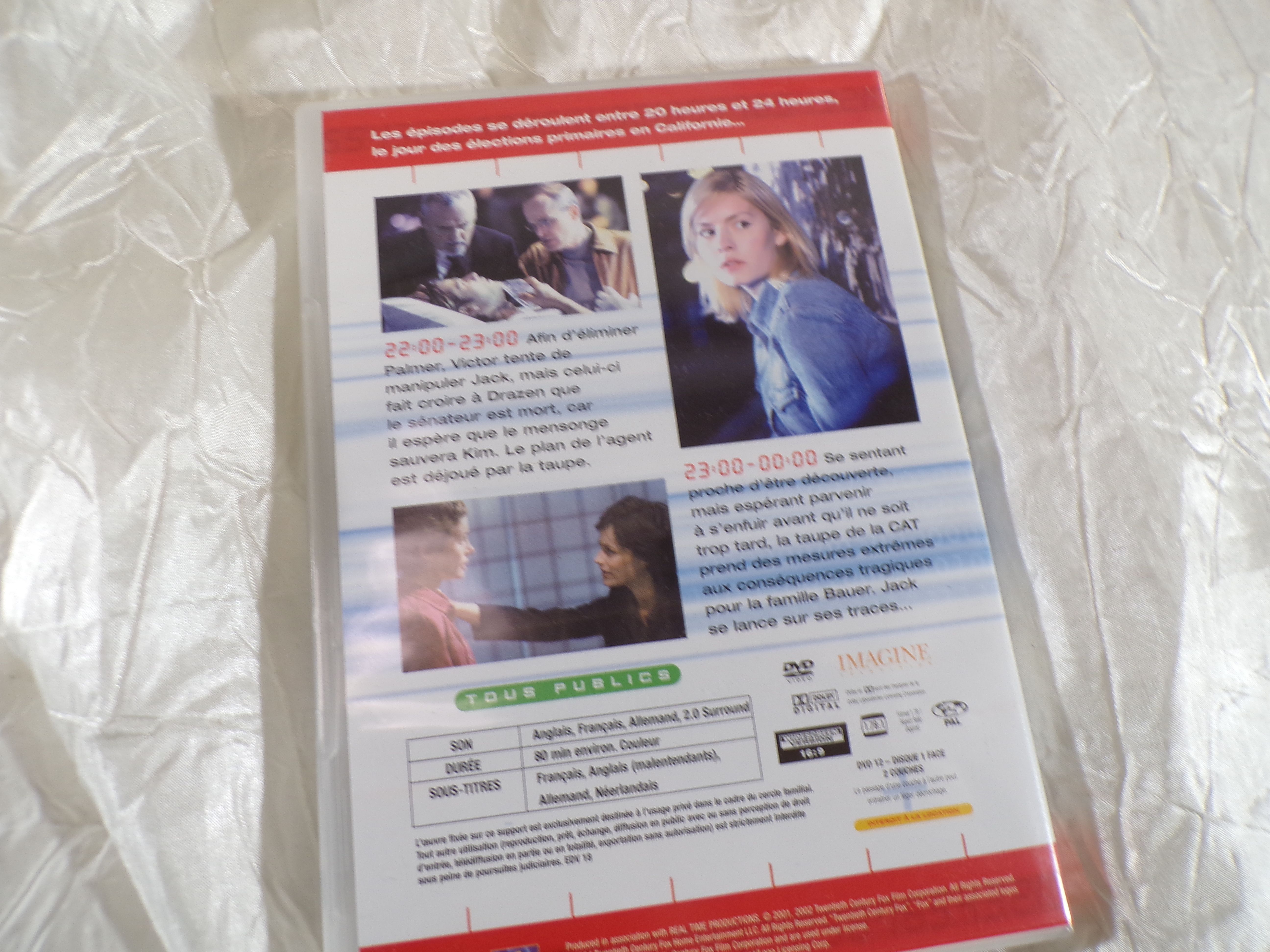 Voir photo 3 de DVD 24 Heures Chrono "Saison 1" DVD 24 Heures Chrono "Saison 1" Comme neuf - Vue 3 -