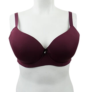 Soutien gorge marron uni avec armatures - femme - taille 100C - Photo 0