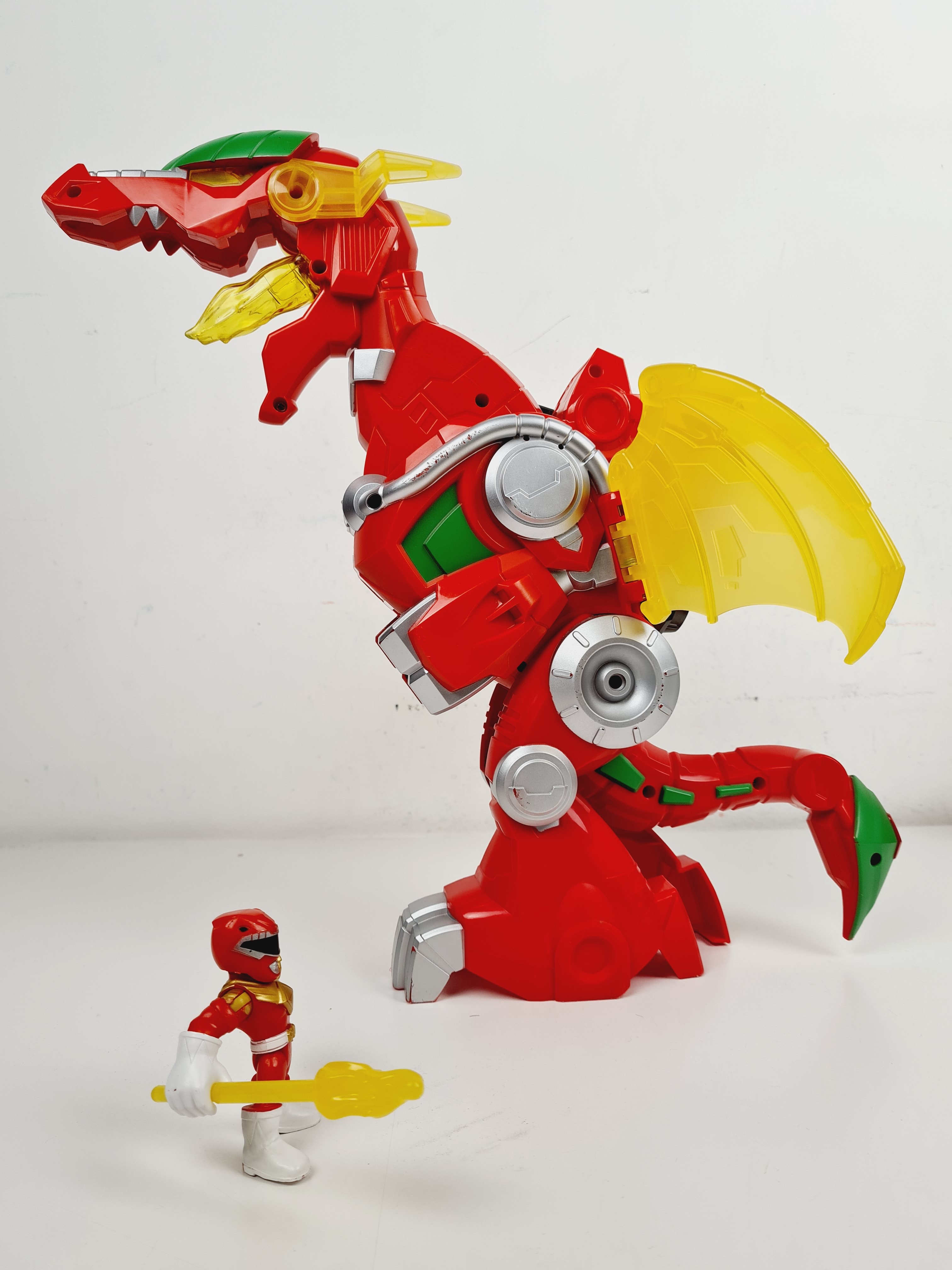 Figurine - Dragon power rangers - Dès 3 ans Bon état - Vue 4 - 
